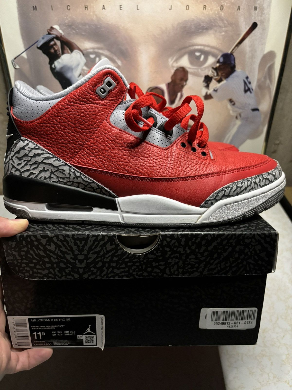 Jordan Brand Air Jordan 3 Retro SE Unite Size US 11.5 / EU 44-45 - 1 Thumbnail