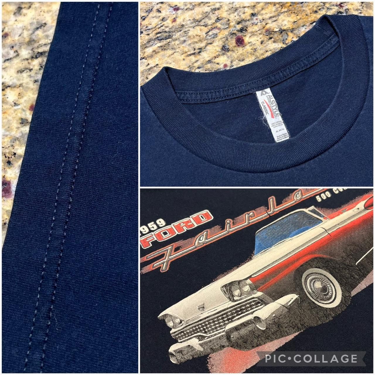 Alstyle × Ford Alstyle Apparel Ford Fairlane Racing Motorsport Car Tshirt Size US XL / EU 56 / 4 - 3 Thumbnail