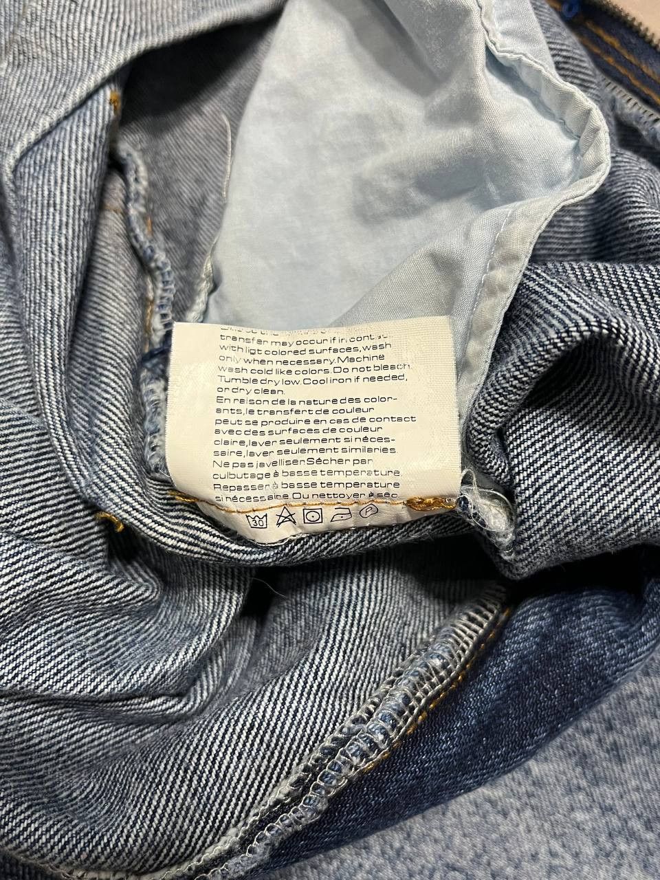 Alexander Wang Rare Alexander Wang Avant Garde Women`s Blue Jeans Denim S Size 27" / US 4 / IT 40 - 14 Thumbnail