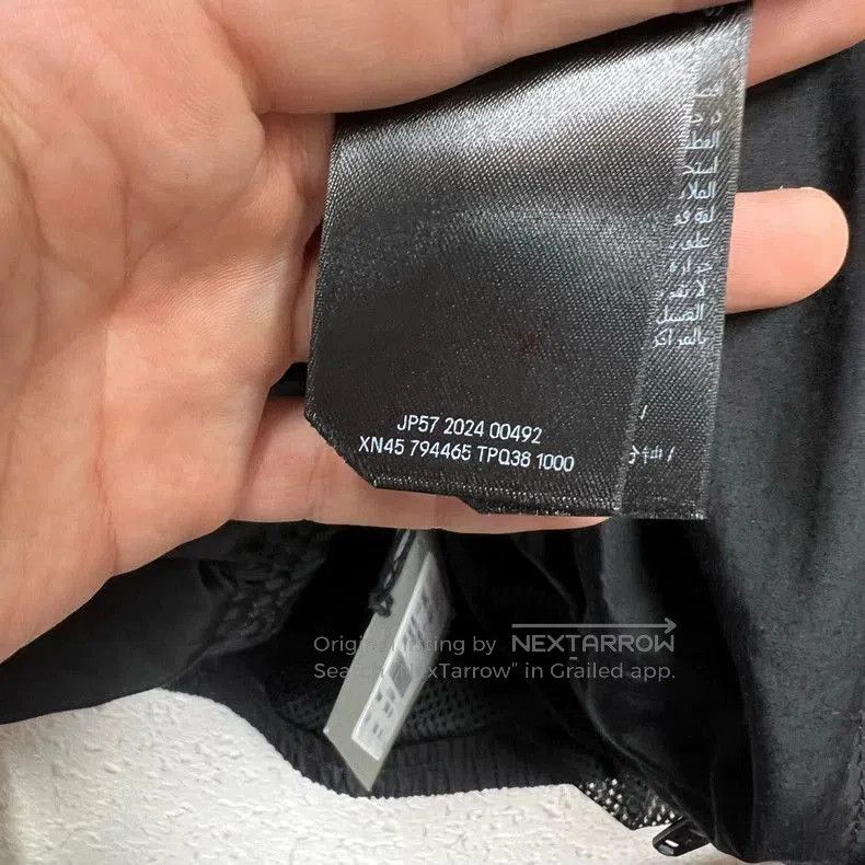 Balenciaga Balenciaga Black Coach Jacket with Logo. Size US M / EU 48-50 / 2 - 3 Thumbnail