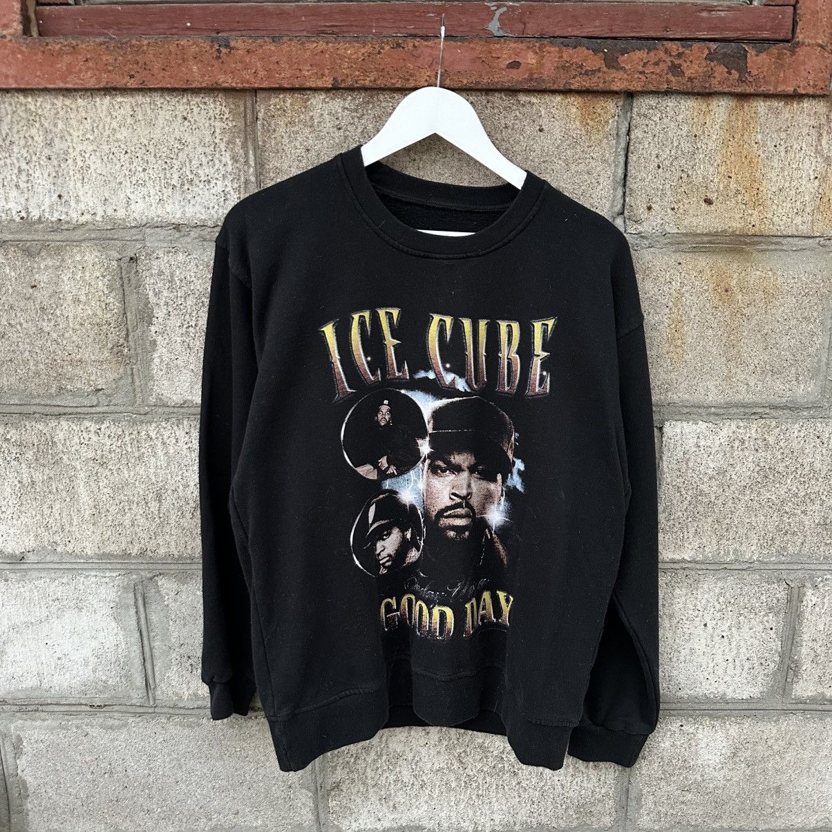 Rap Tees VTG Ice Cube Sweatshirt 2014 Big Logo Size M Rap Y2K Fitted Size US M / EU 48-50 / 2 - 1 Thumbnail