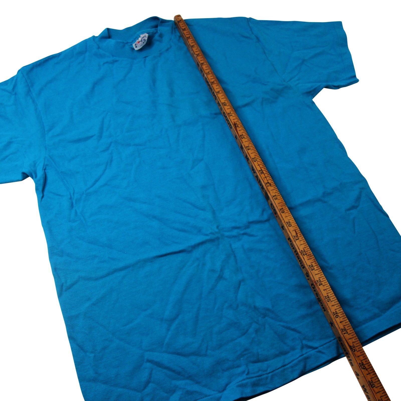 Hanes × Vintage Vintage Hanes Beef-T Blank T Shirt Size US L / EU 52-54 / 3 - 6 Thumbnail