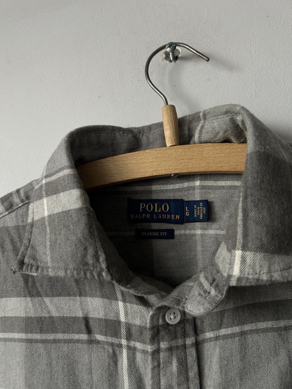 Polo Ralph Lauren Polo Ralph Lauren Western Double Faced Plaid Flannel Shirt Size US L / EU 52-54 / 3 - 3 Thumbnail