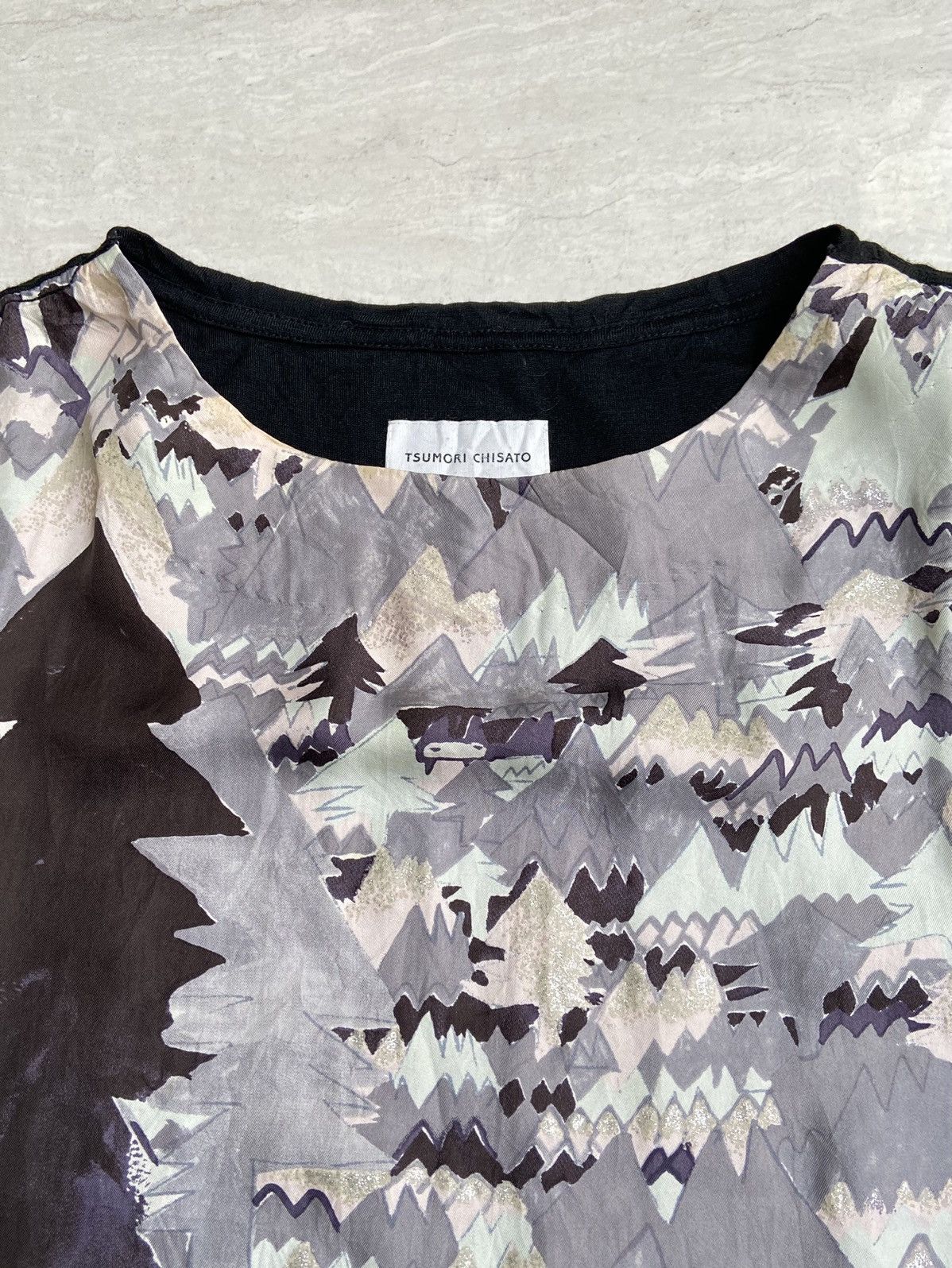 Issey Miyake × Tsumori Chisato TSUMORI CHISATO Patterned T-shirt Size US XXL / EU 58 / 5 - 10 Thumbnail
