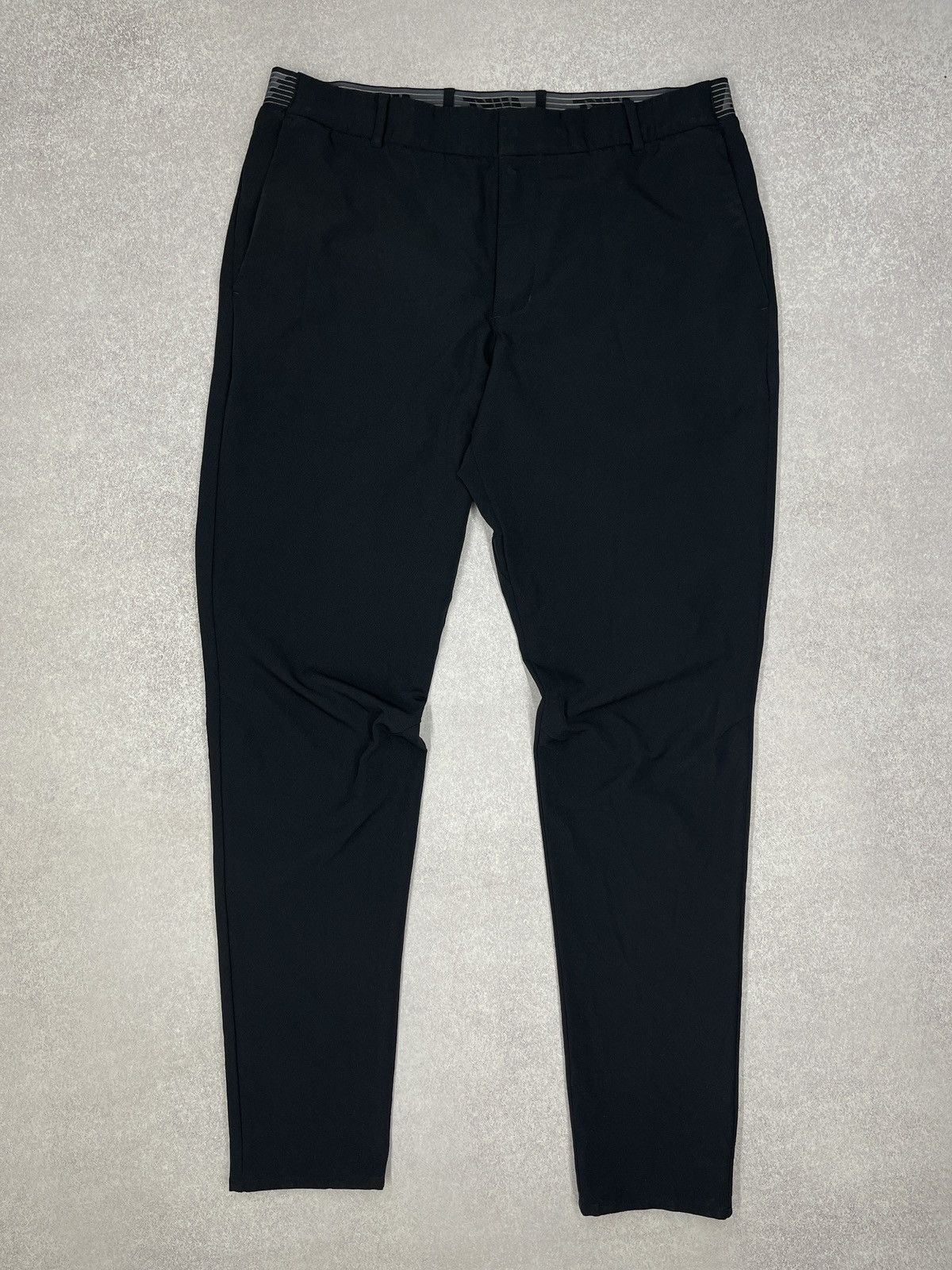 Nike Mens Nike Golf Flex Dri Fit Pants Black Slim Y2K ACG TN Size US 34 / EU 50 - 7 Thumbnail