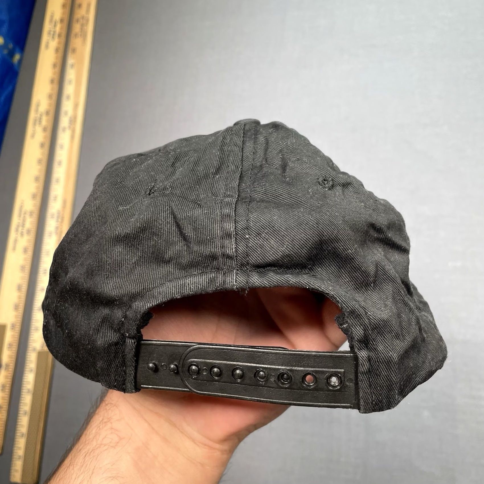 Quest VINTAGE Johnny Quest Hat SnapBack Classic Embroidered Hanna Barbera Hat Black Cotton Twill Adjustable Men Hat Size ONE SIZE - 5 Thumbnail