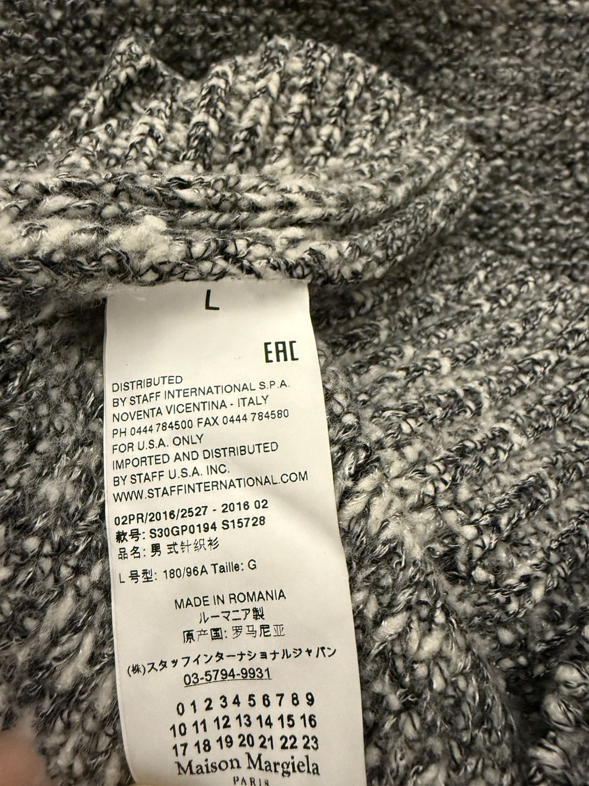 Maison Margiela Maison Margiela Knit Size US L / EU 52-54 / 3 - 6 Thumbnail