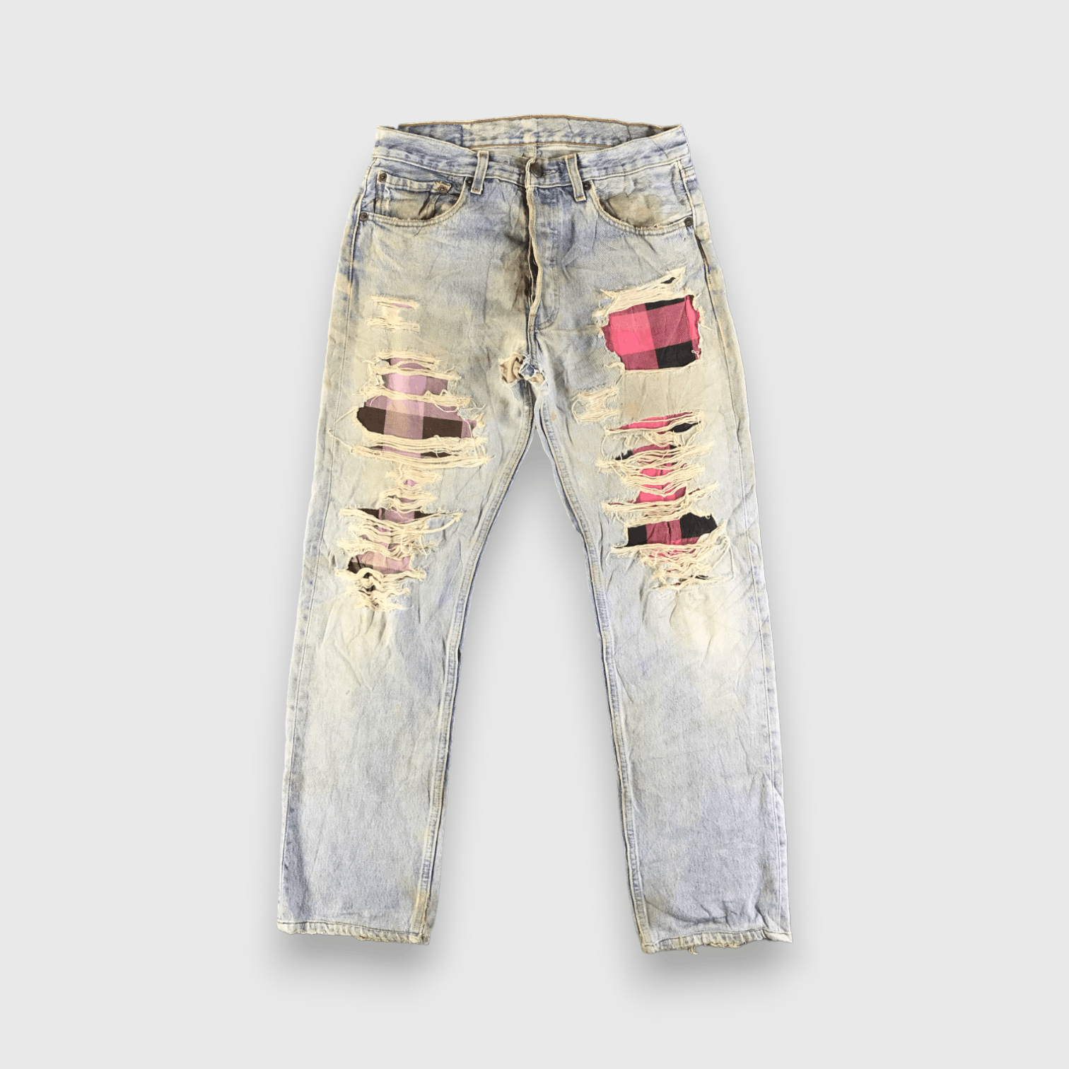 Vintage Distress Jeans-J4549