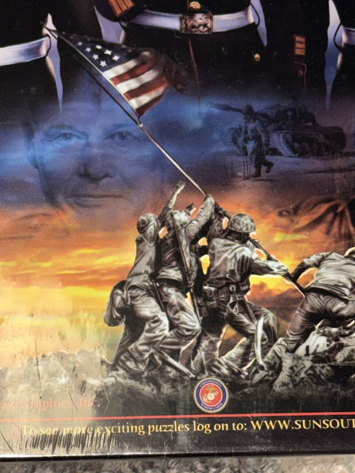 Other The Few And The Proud 1500 Piece Jigsaw Puzzle Ray Simon Size ONE SIZE - 4 Thumbnail