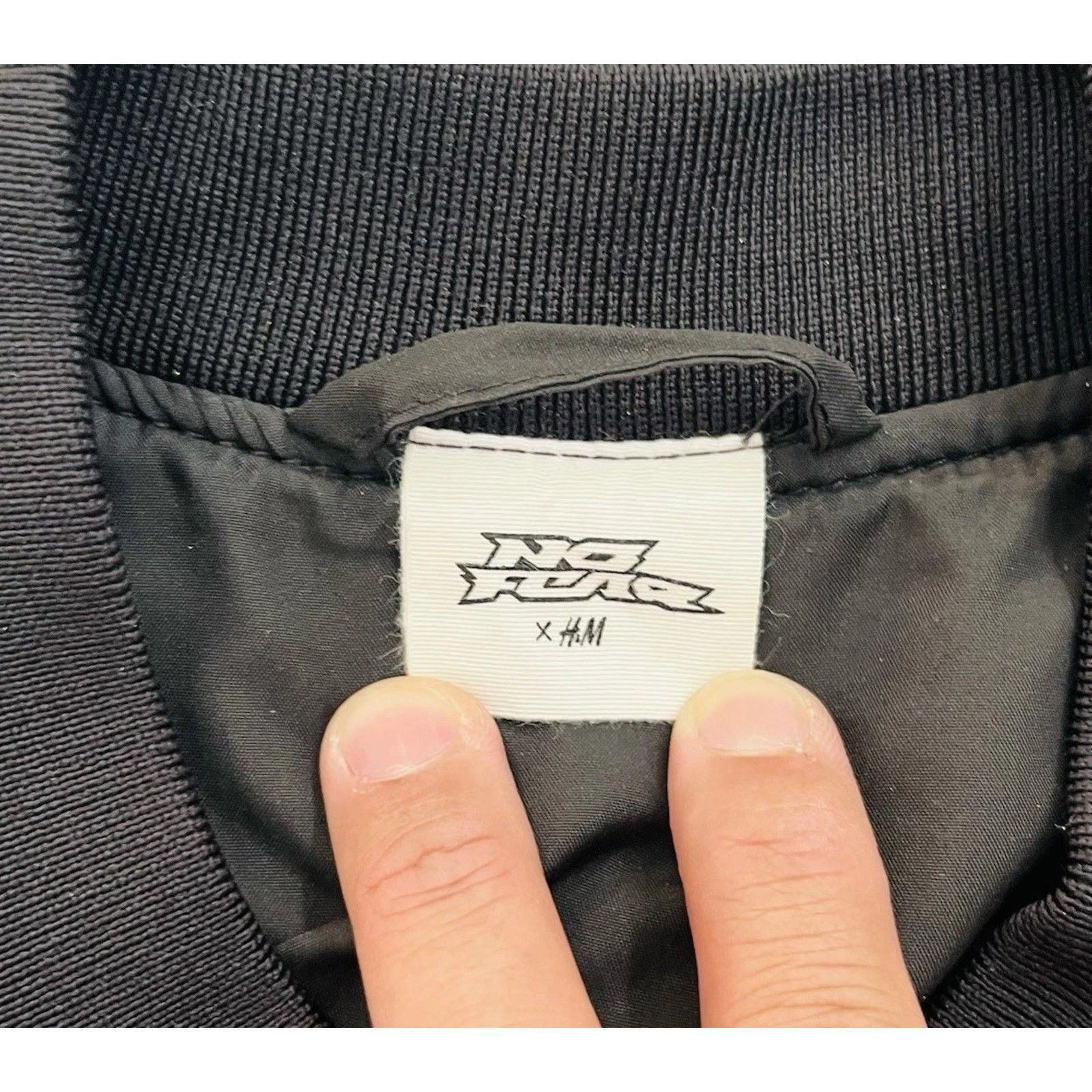 No Fear No Fear x H&M Women Jacket XXSmall To Med Black Varsity Size S / US 4 / IT 40 - 5 Thumbnail
