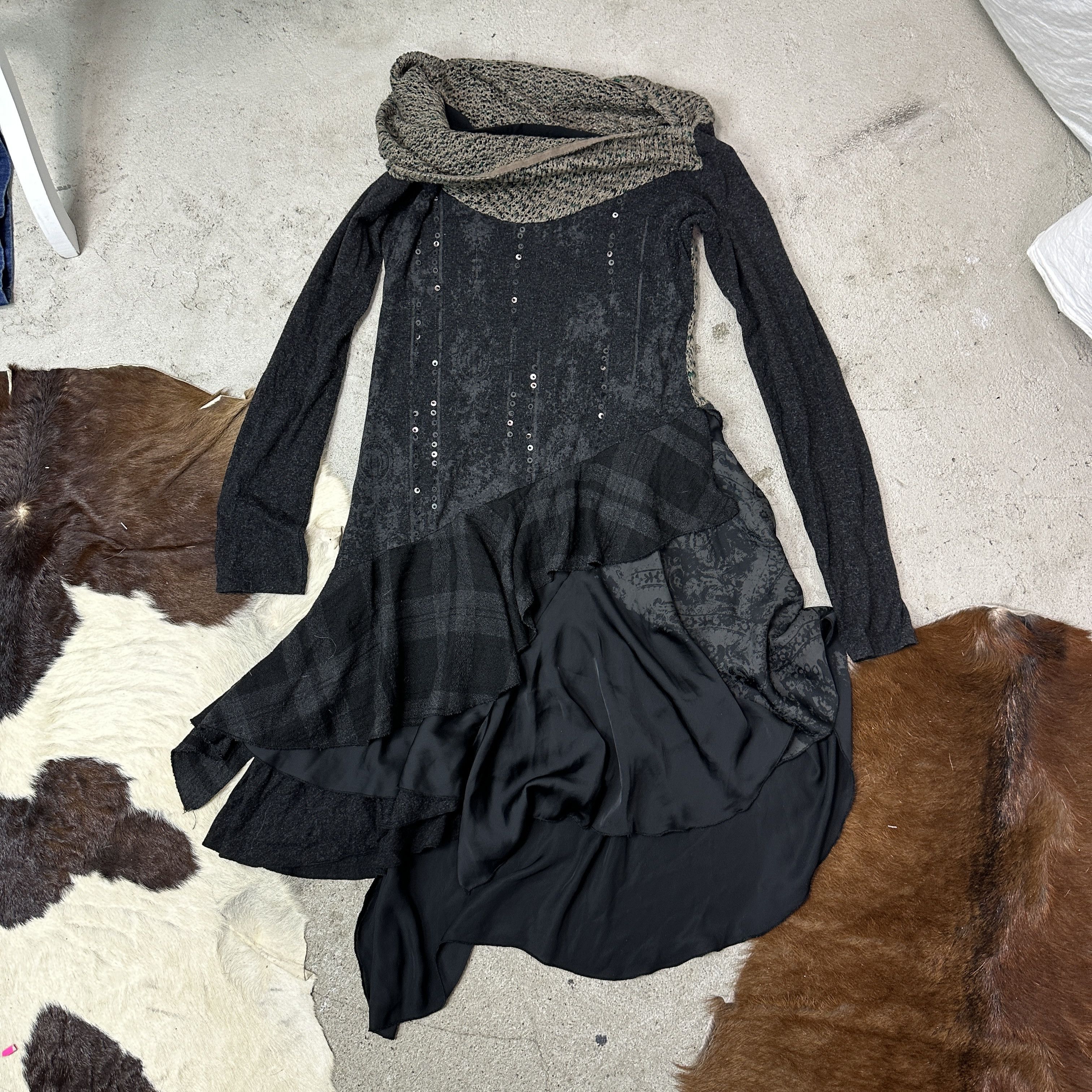Vintage Vintage Layered Fairy Angels Never Die Dress Y2K Size M / US 6-8 / IT 42-44 - 2 Thumbnail