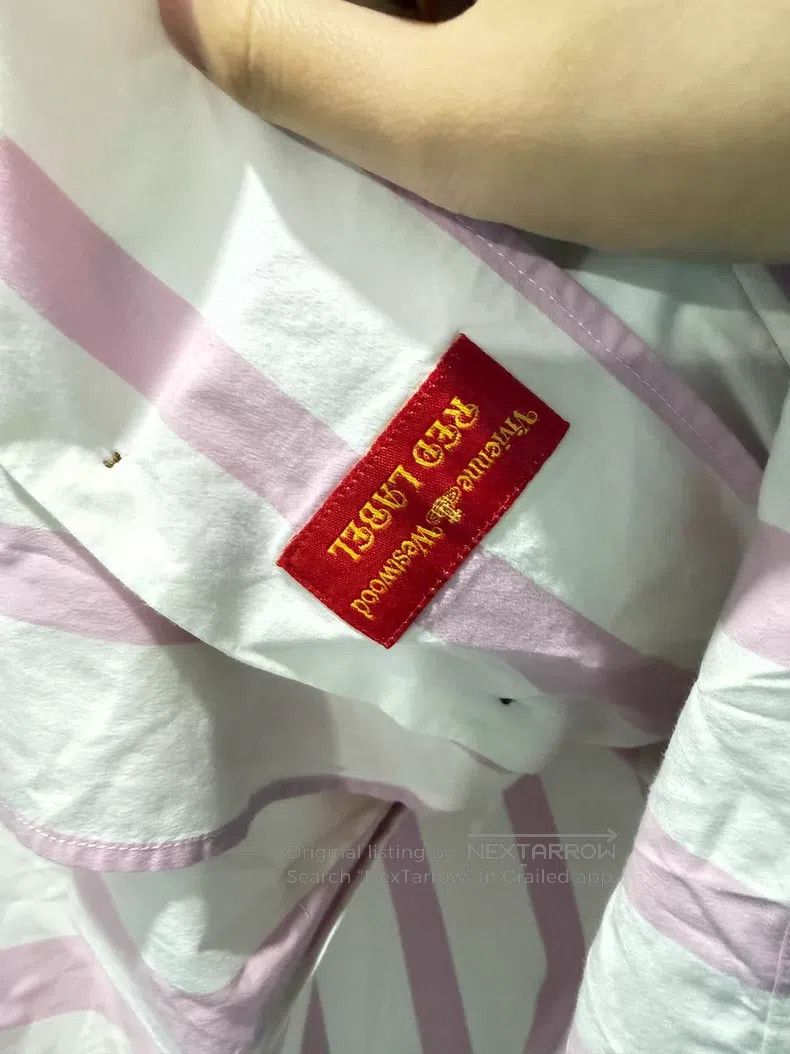 Vivienne Westwood Vivienne Westwood Irregular Nautical Style Pink Striped Bo Size M / US 6-8 / IT 42-44 - 6 Thumbnail