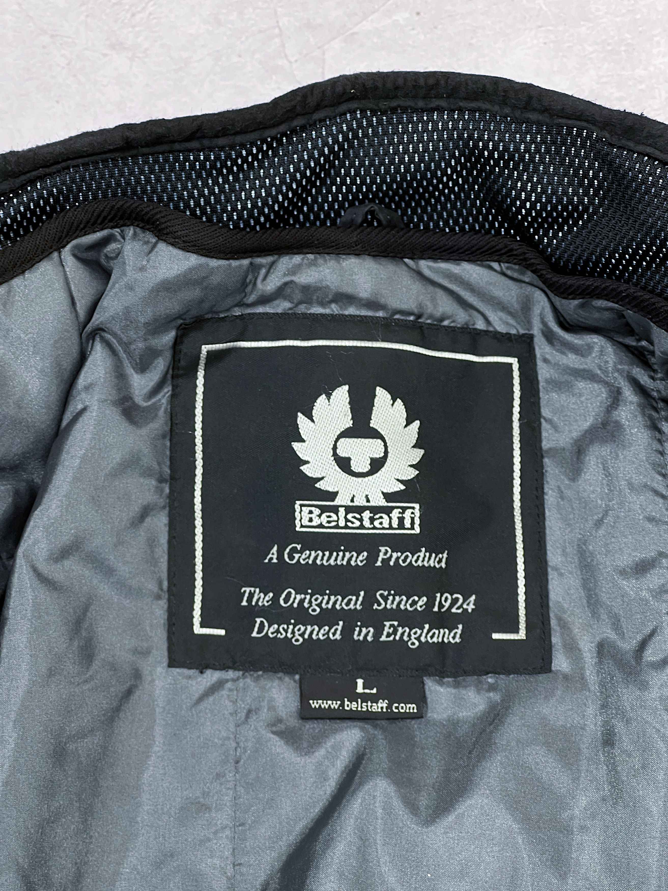 Belstaff × Vintage Belstaff Moto Jacket Warm Linen Elbow & Shoulder Protec Size US L / EU 52-54 / 3 - 9 Thumbnail