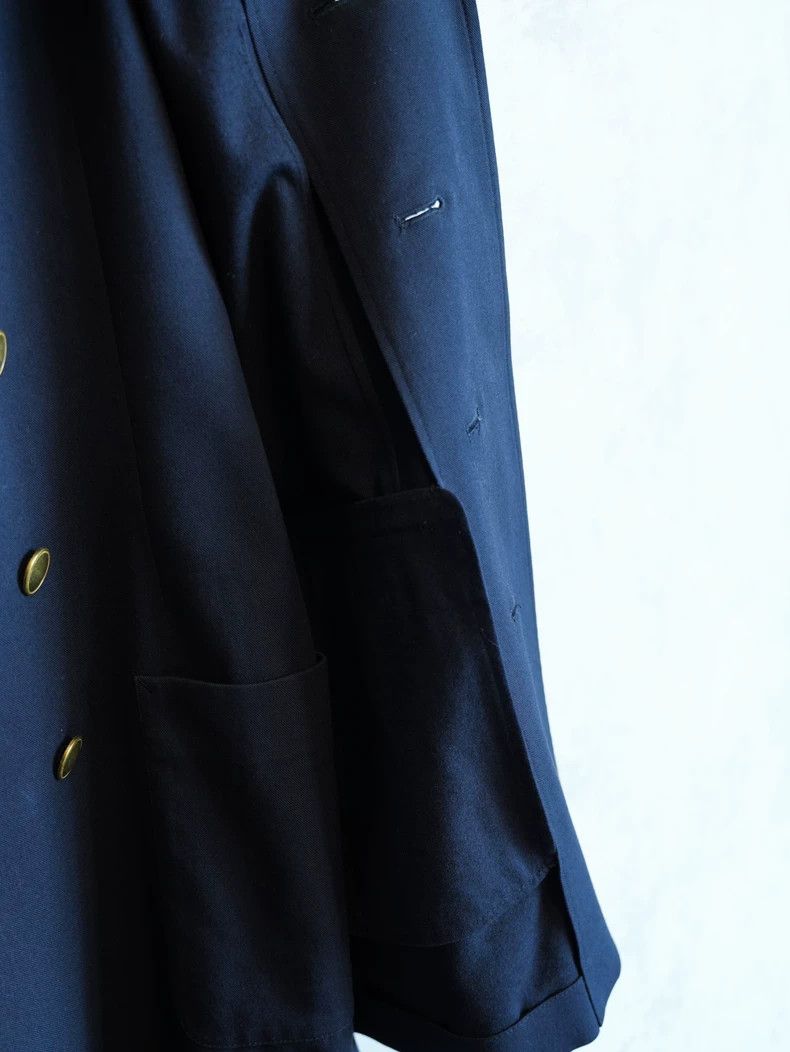 Yohji Yamamoto Yohji Yamamoto12AW double-breasted gold applique coat 2503- Size US L / EU 52-54 / 3 - 7 Thumbnail