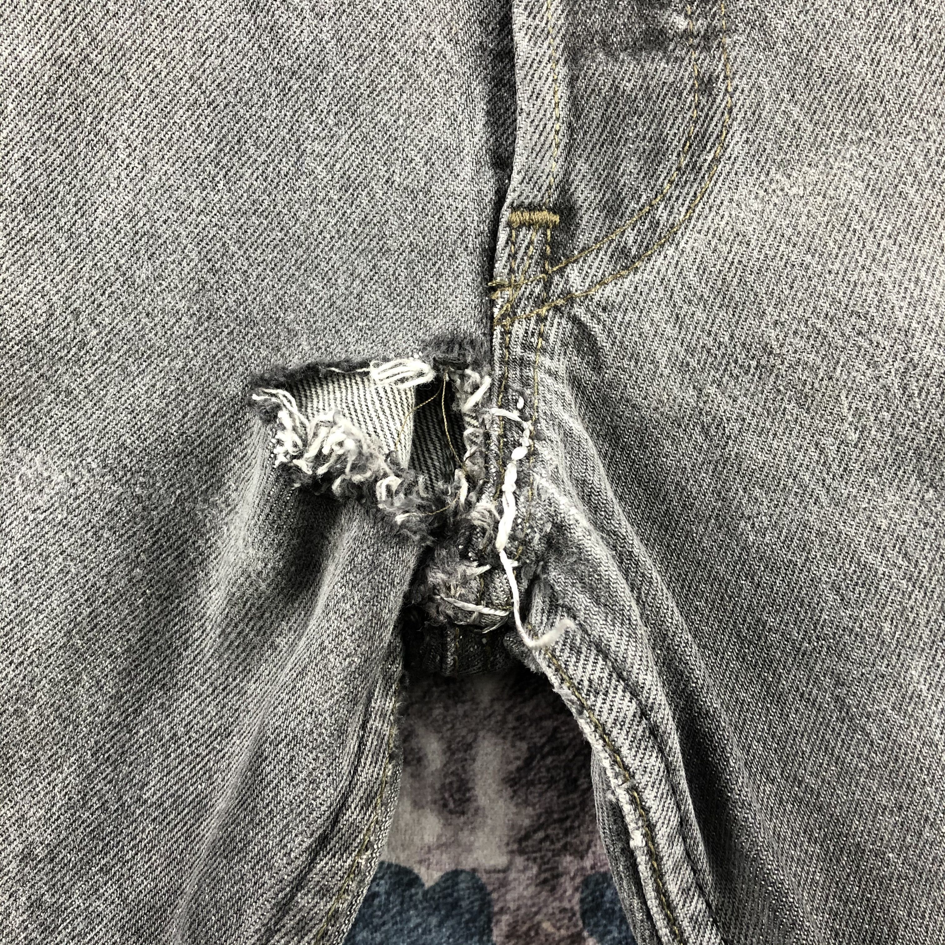 Levi's Vintage 90s Levis 501 Faded Black Jeans-JM2355 Size US 37 - 10 Thumbnail