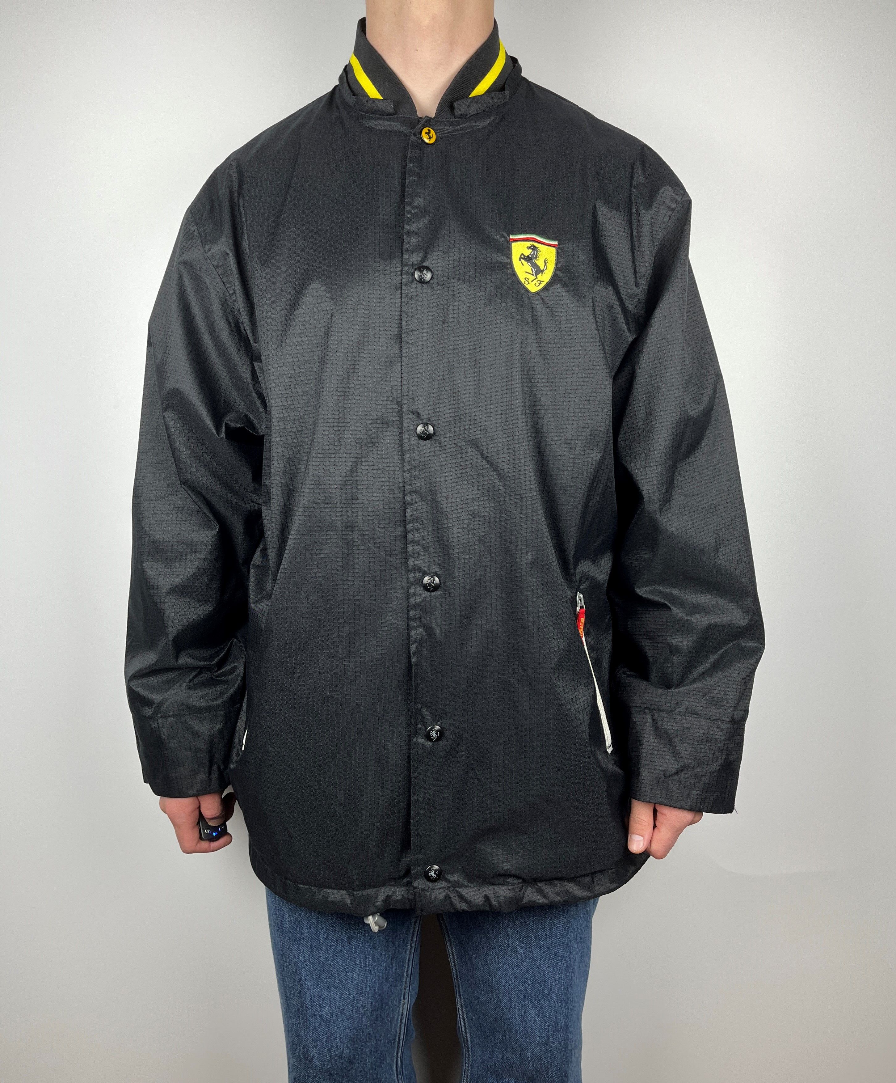 Ferrari × Formula 1 × Vintage 90's Ferrari 1998 Nice Man Vintage Men's Jacket Racing F1 Size US XL / EU 56 / 4 - 1 Thumbnail