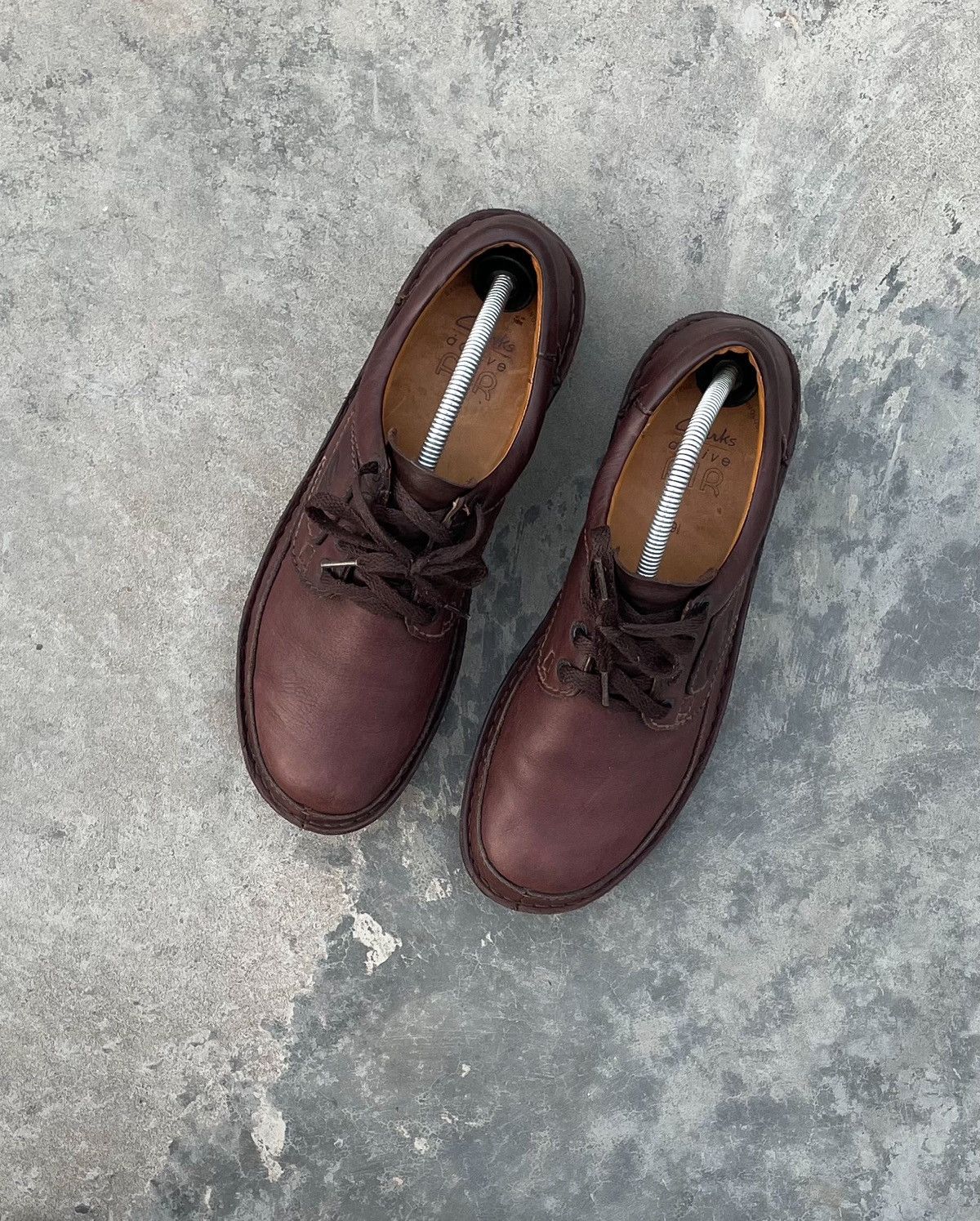 Clarks Clarks Leather Air Shoes Loafers Y2K Hype Italy Shoes Size US 11 / EU 44 - 3 Thumbnail