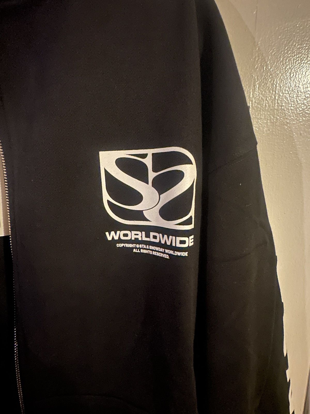 Snowday Snowday x STA Black Zip Up Hoodie L Size US L / EU 52-54 / 3 - 3 Thumbnail