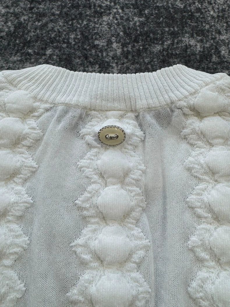 Chanel Chanel Knit Sweater with 3D Texture -2505 Size US S / EU 44-46 / 1 - 5 Thumbnail