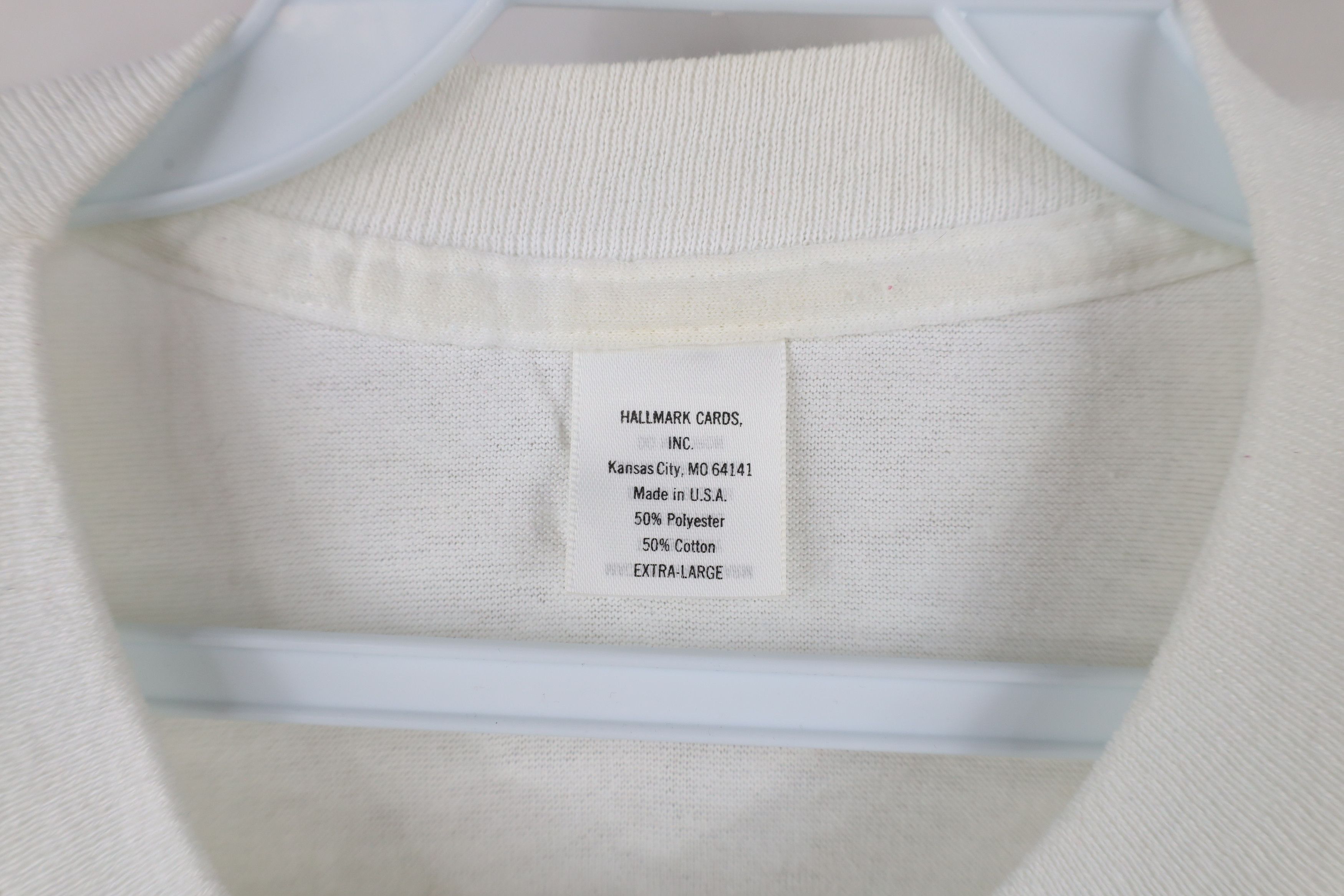 Vintage Vintage 80s 90s Hallmark Cards Beautiful T-Shirt White USA Size XL / US 12-14 / IT 48-50 - 7 Thumbnail