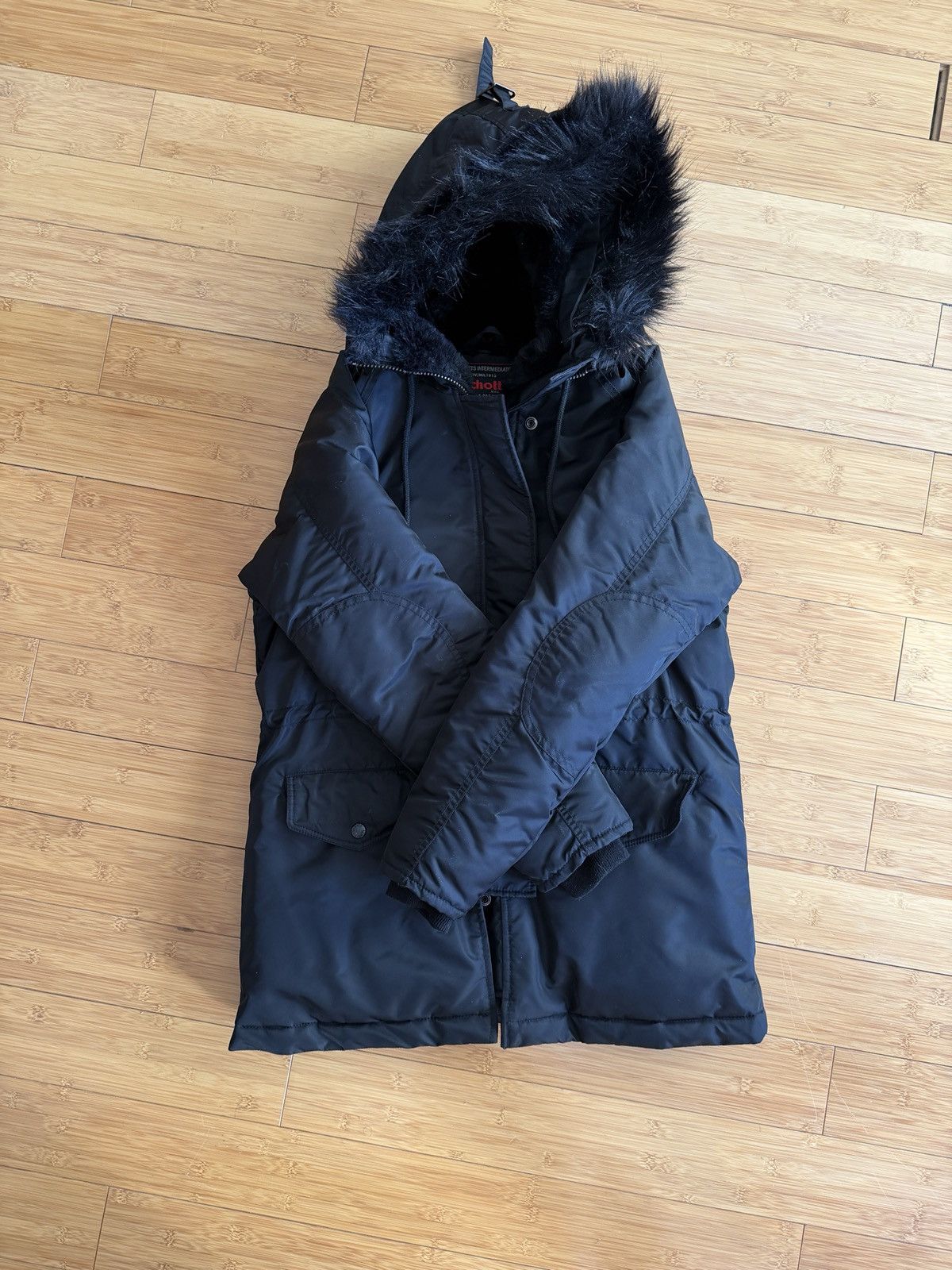 Schott Schott CIV/MIL 1913 Size M / US 6-8 / IT 42-44 - 7 Thumbnail