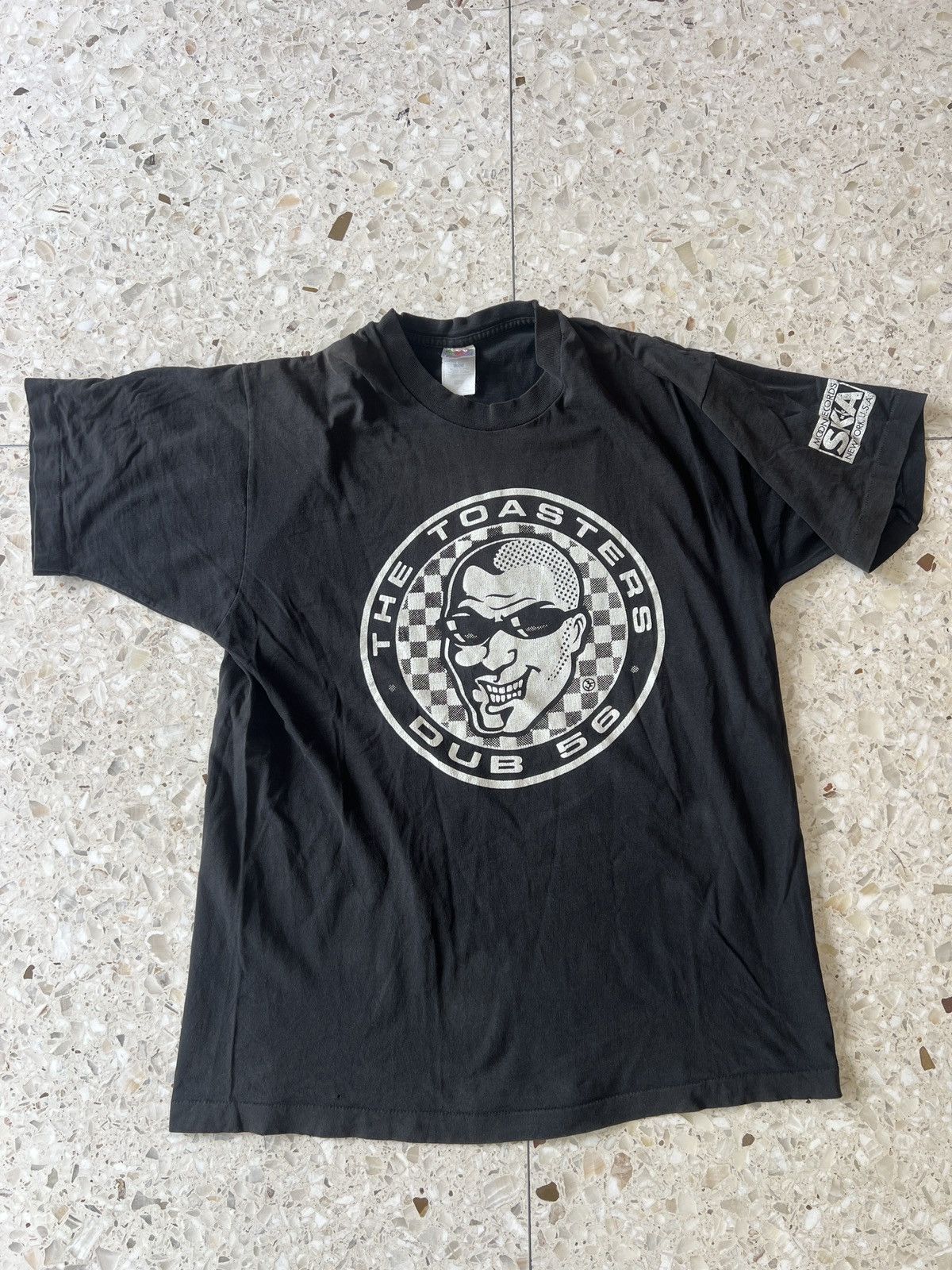 Fruit Of The Loom Toasters Dub 56 Moonska Ska Vintage Vtg Single Stitch band Size US XL / EU 56 / 4 - 1 Thumbnail