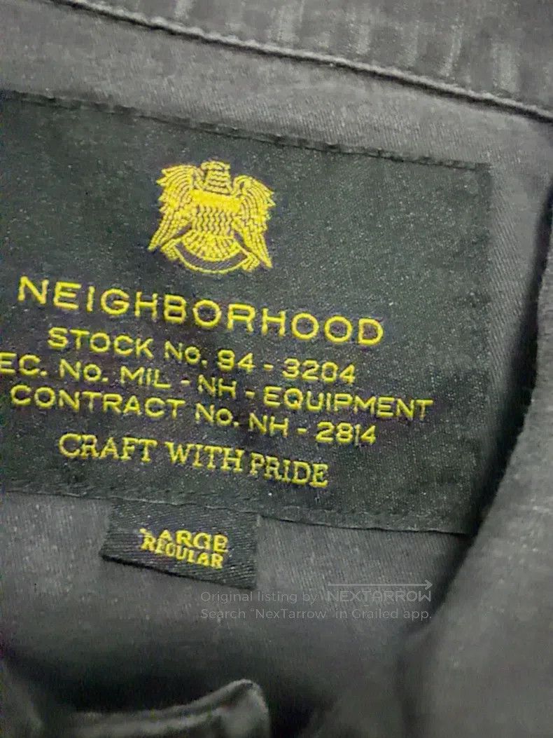 Neighborhood Neighborhood Four-Pocket Utility Jacket, Gray Main Color, Size US L / EU 52-54 / 3 - 4 Thumbnail