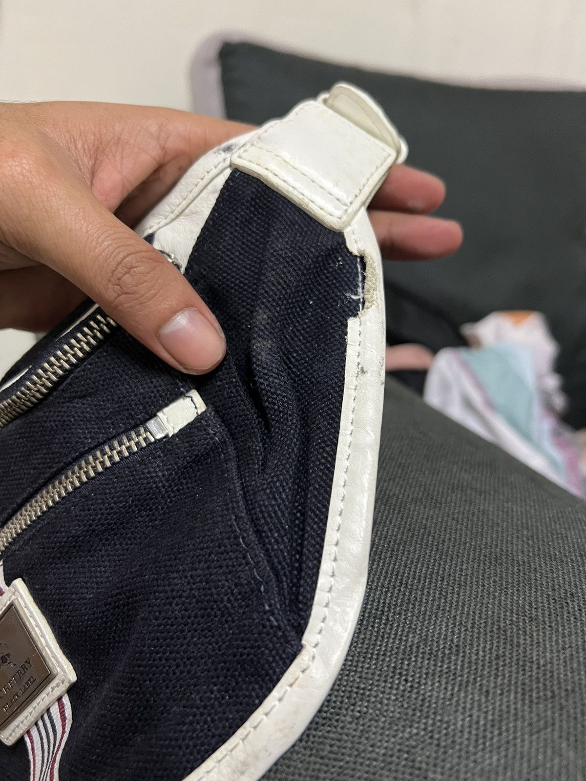 Burberry × Burberry Prorsum × Vintage Rare Burberry Black Label Waist Bag Size ONE SIZE - 8 Thumbnail