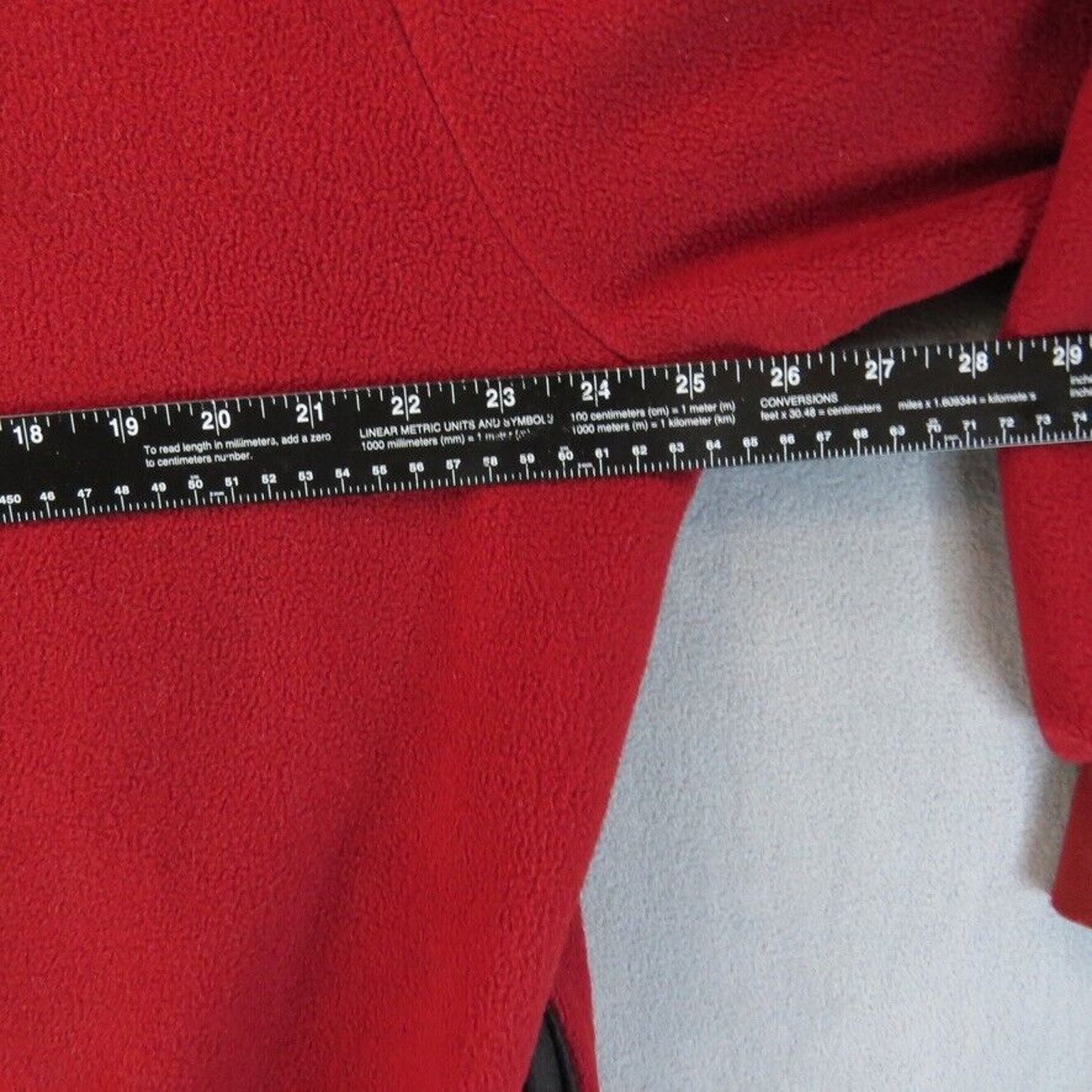 Cabelas Vintage Cabelas Fleece Jacket Mens Lg Red Padded Elbows Size US L / EU 52-54 / 3 - 7 Thumbnail