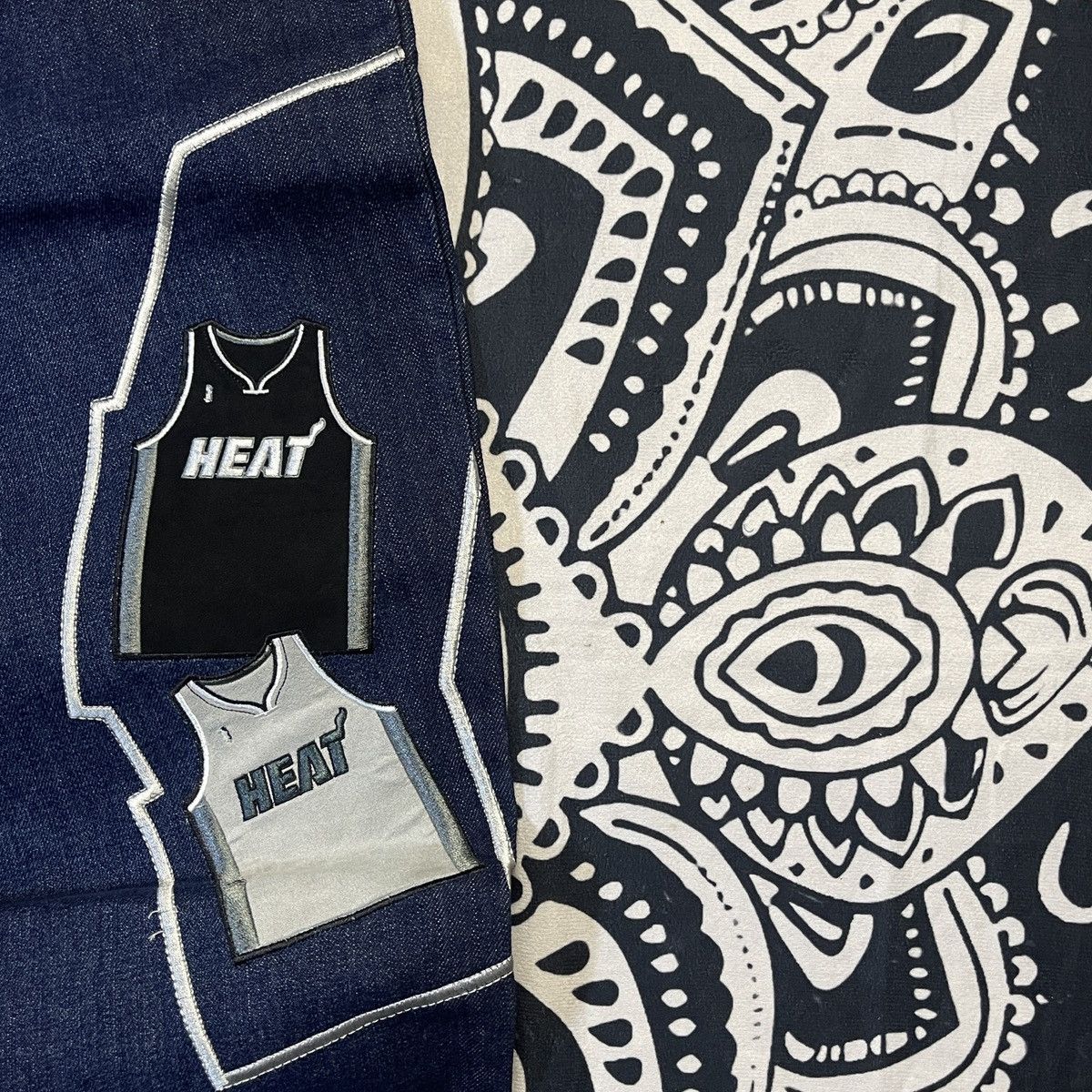 Other “Vintage Unk Nba Denim Heat Size 36” Size US 36 / EU 52 - 6 Thumbnail