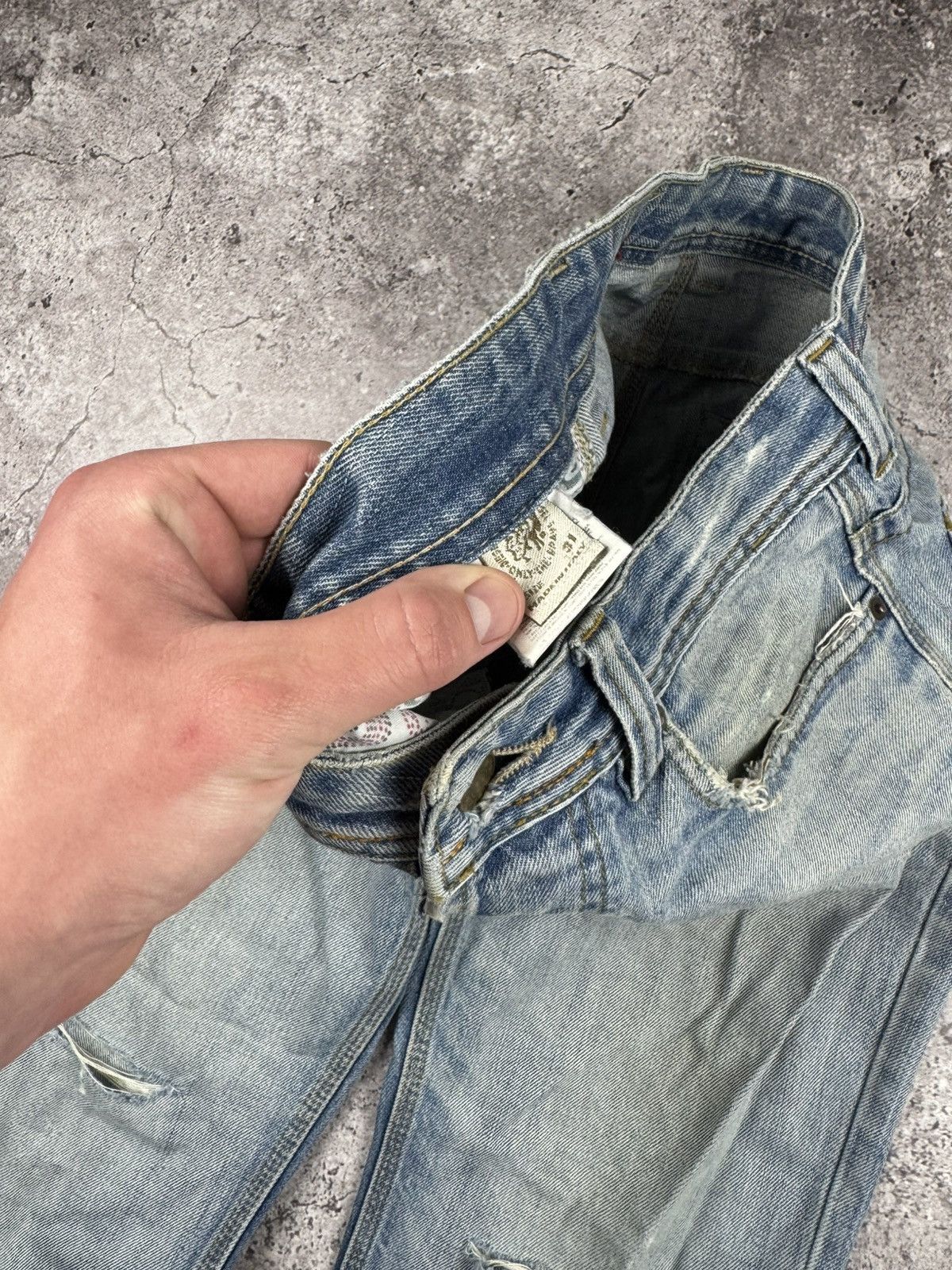 Hysteric Glamour × If Six Was Nine × Le Grande Bleu (L.G.B.) CRAZY FLARED DIESEL JEANS If Six Was Nine japanese style Size US 31 - 13 Thumbnail