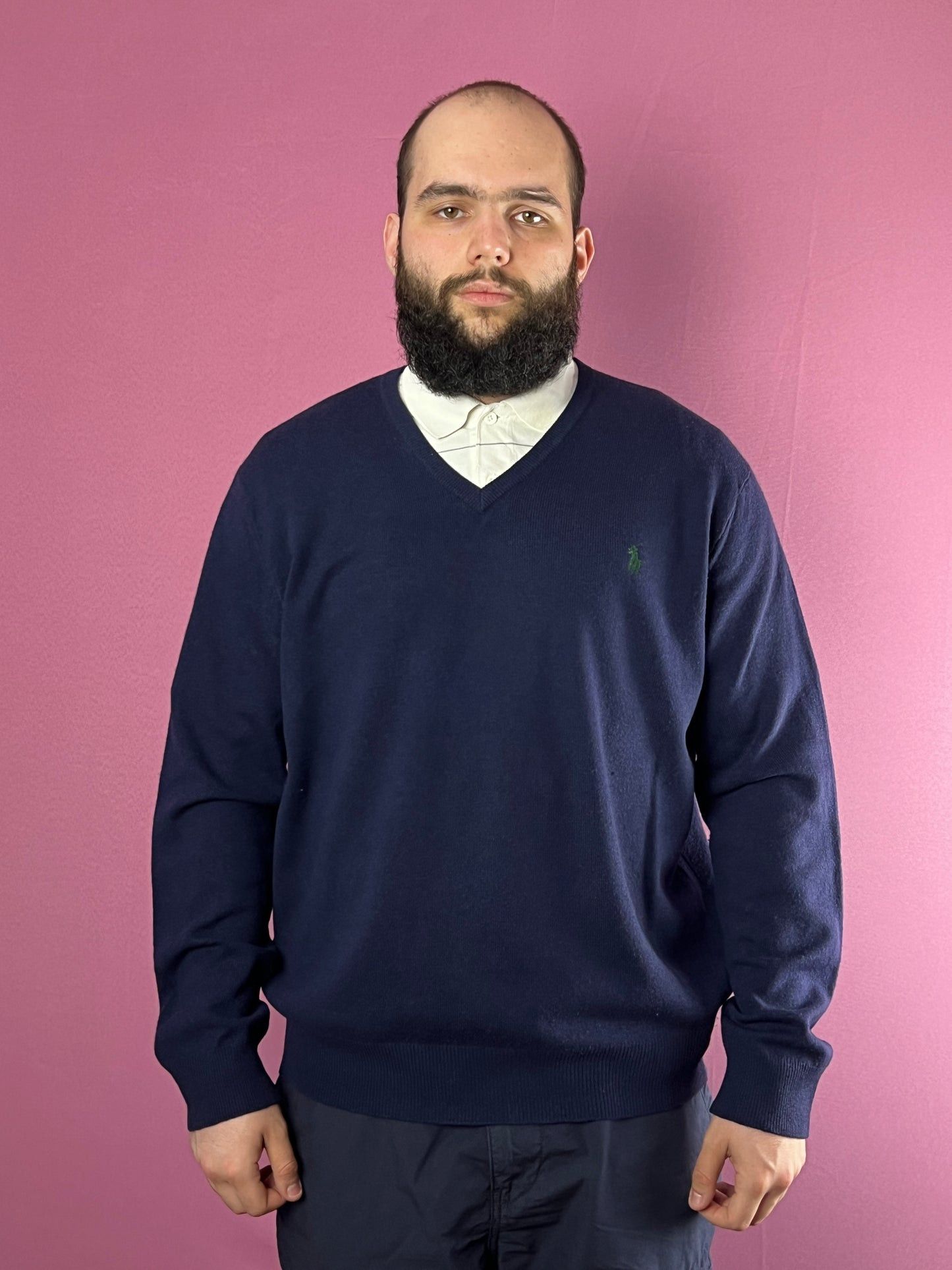Polo Ralph Lauren Polo Ralph Lauren Vintage Men's Menrino Wool Sweater - XL Size US XL / EU 56 / 4 - 2 Thumbnail