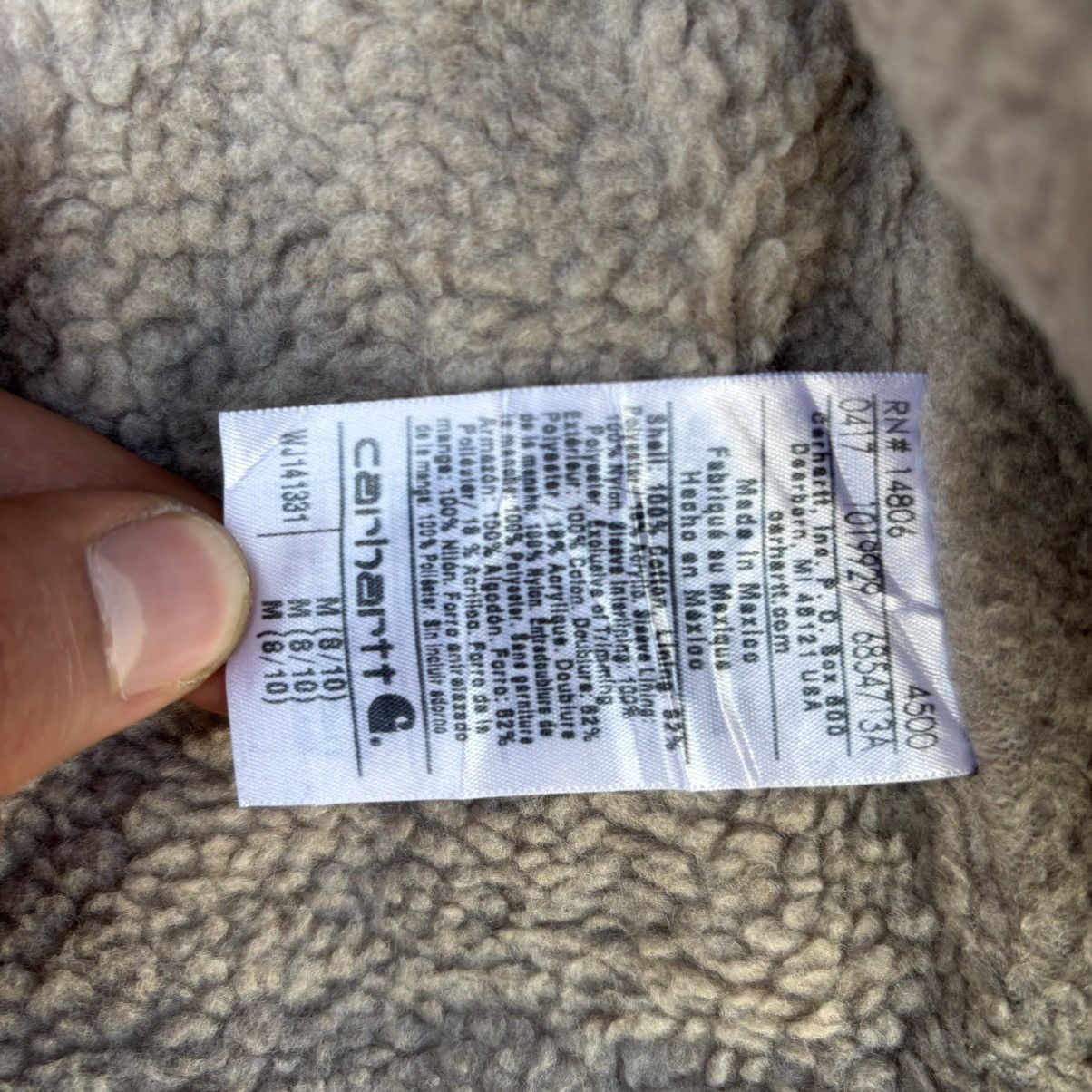 Carhartt Carhartt Active Jacket Sherpa-Lined Size US S / EU 44-46 / 1 - 11 Thumbnail