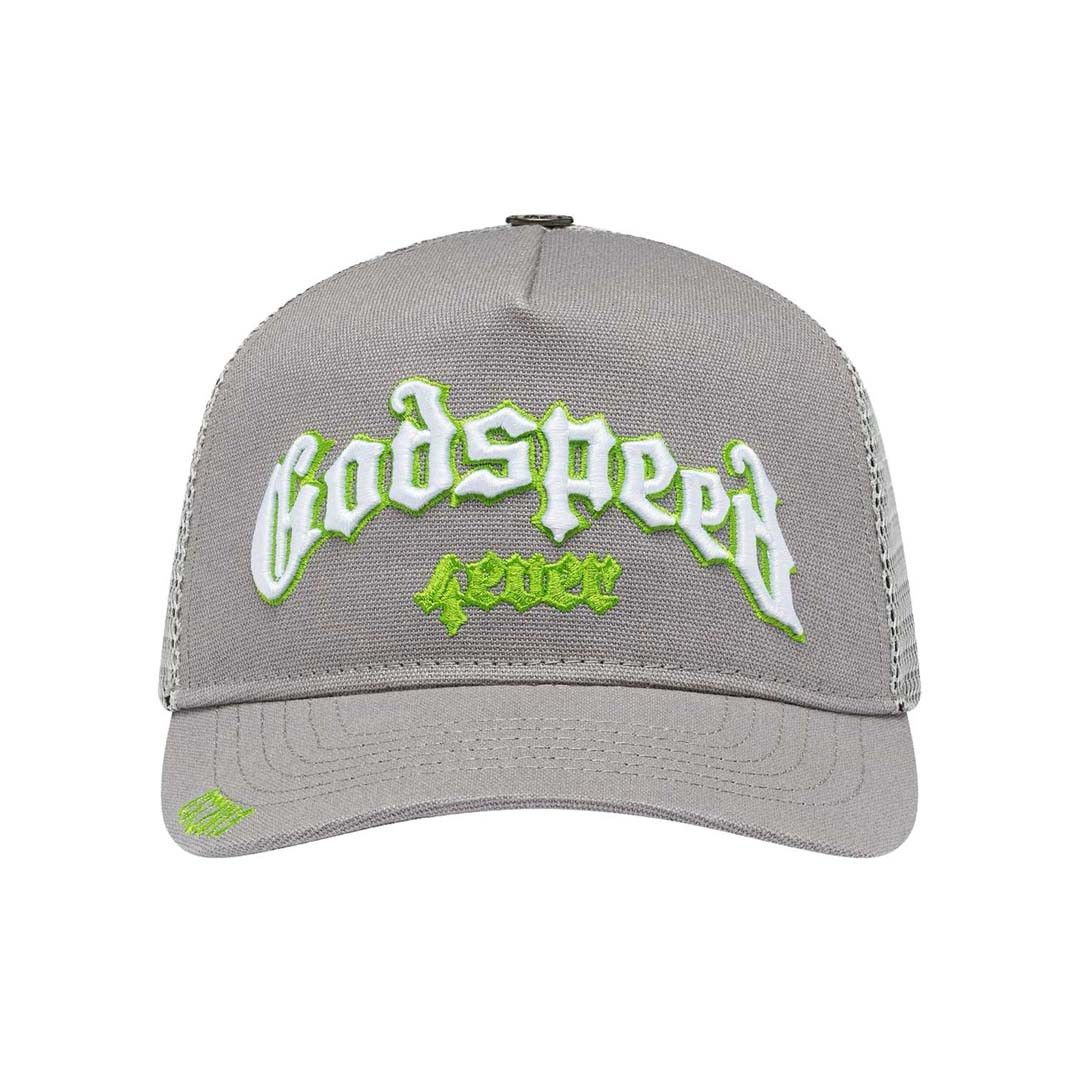 Godspeed 2021 LOX HAT GODSPEED NYC TRUCKER SNAPBACK OG BLACK RARE