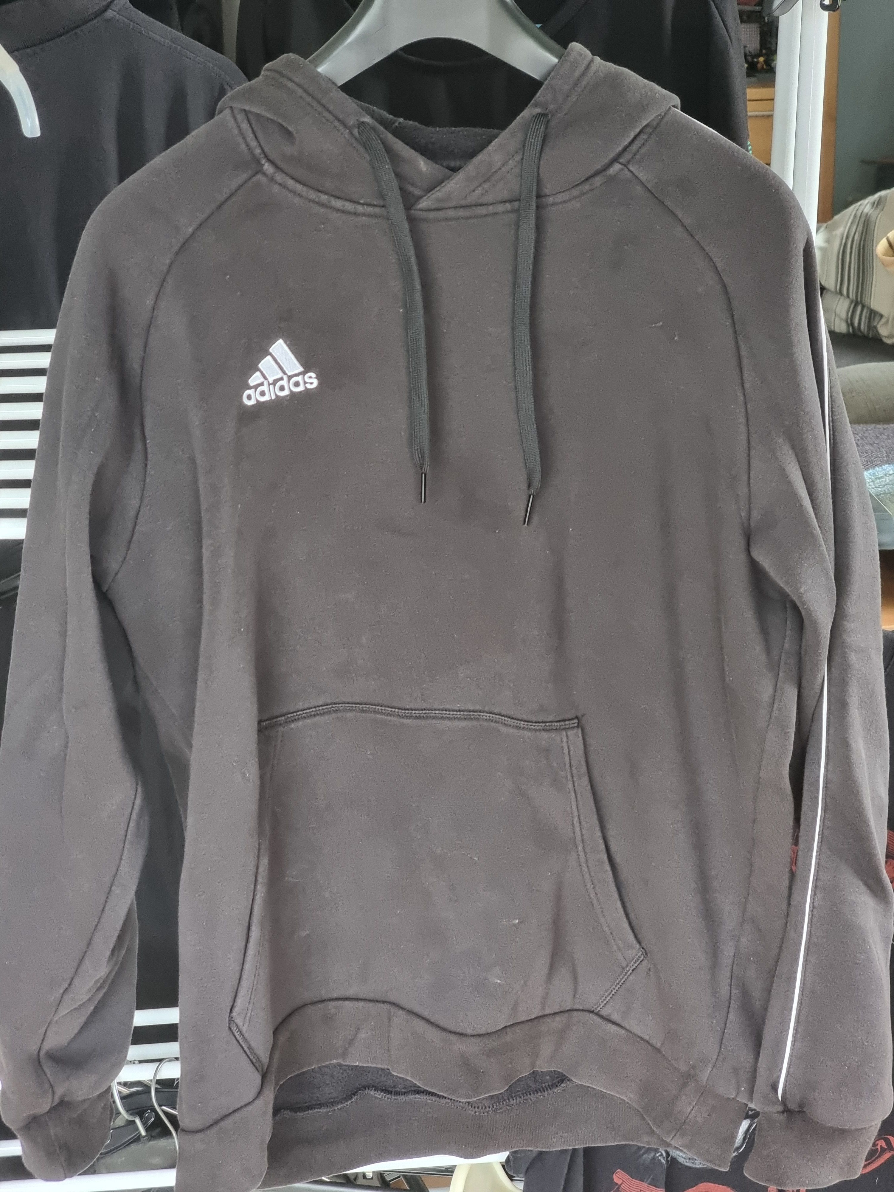 Adidas Adidas Black Hoodie Size US L / EU 52-54 / 3 - 1 Thumbnail