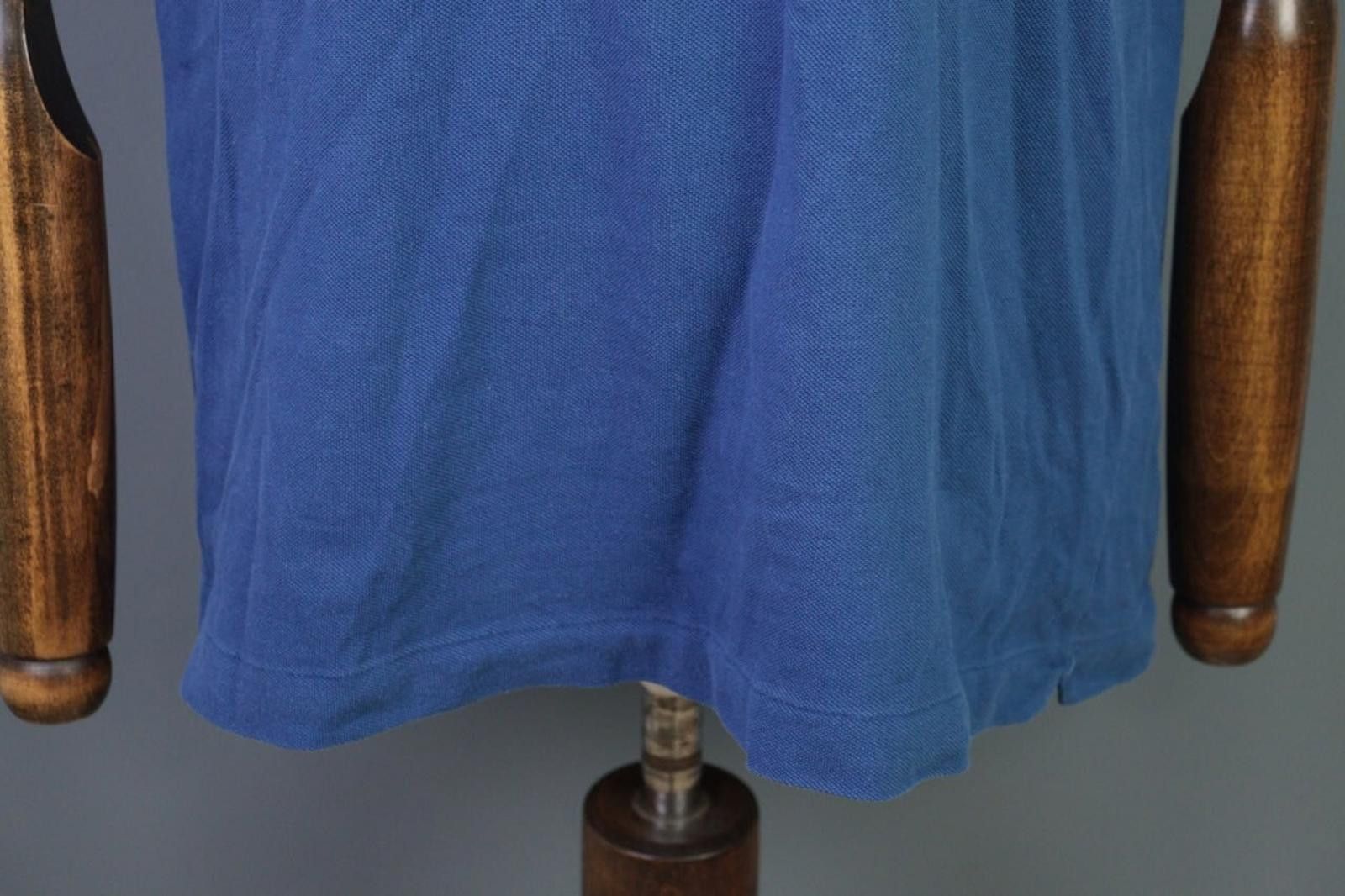 Lacoste Men Lacoste Blue Short Sleeve Cotton Polo Shirt Size 5 / L Size US M / EU 48-50 / 2 - 2 Thumbnail