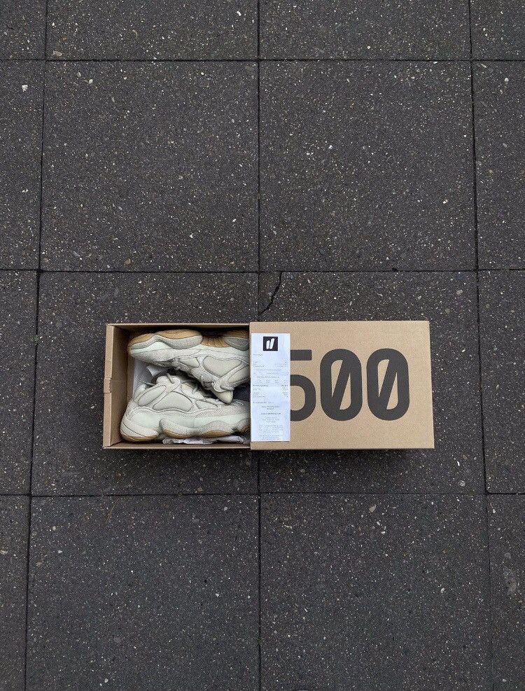 Adidas × Kanye West × Yeezy YEEZY 500 STONE / GALET Size US 11.5 / EU 44-45 - 1 Thumbnail