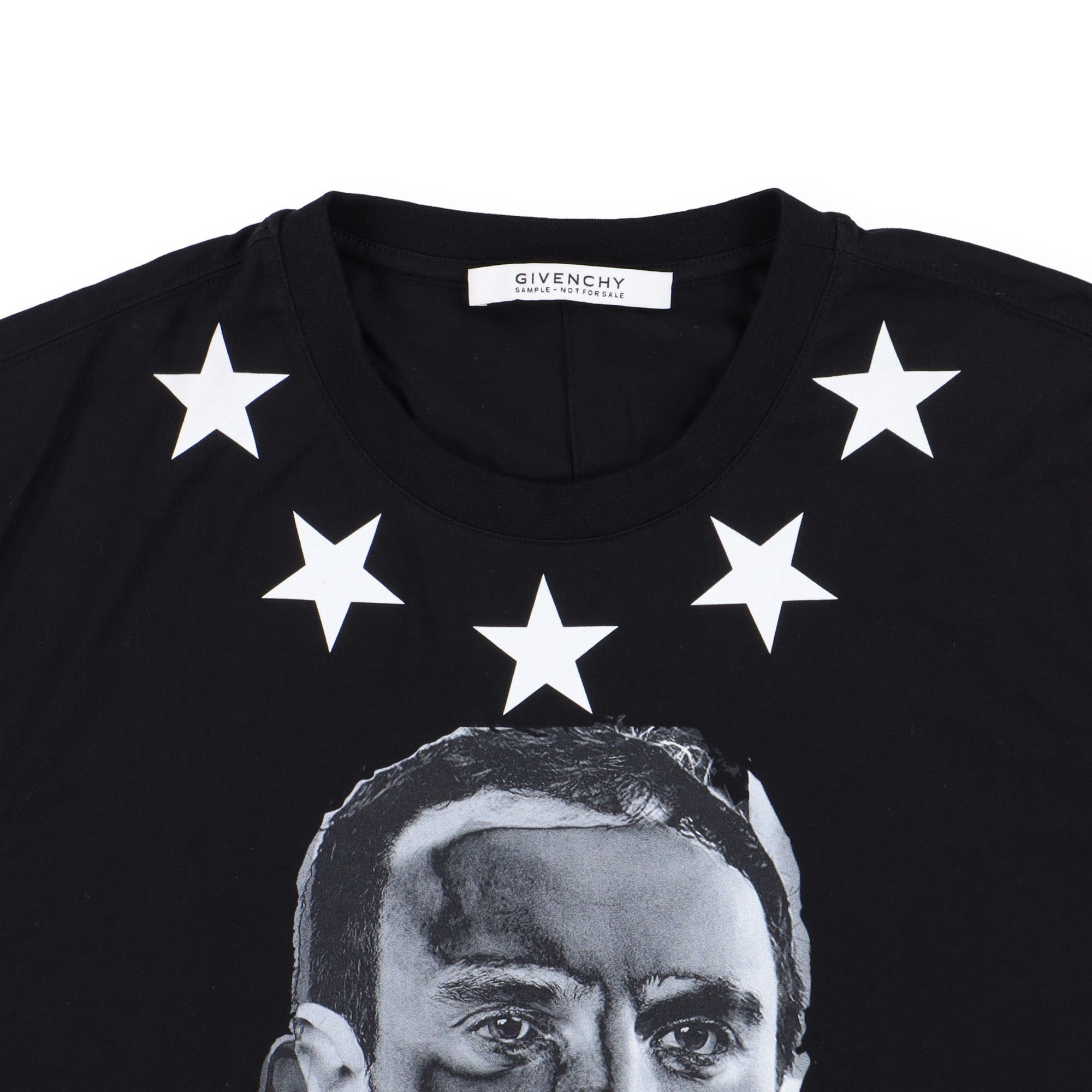 Givenchy Julia Robert's Own Black Tisci Stars T-Shirt Size M / US 6-8 / IT 42-44 - 5 Thumbnail