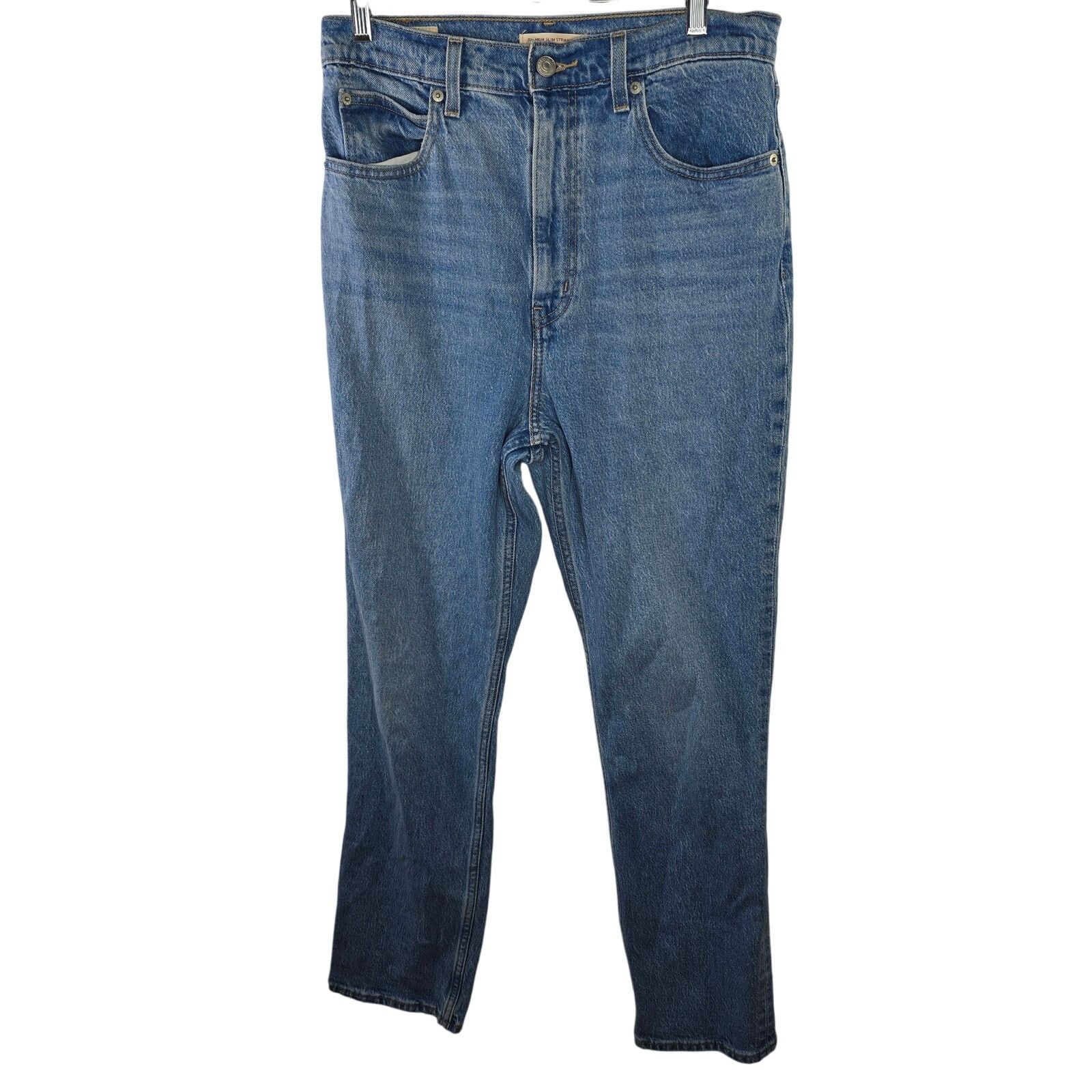 Levi's Levi's Premium 70's High Slim Straight Blue Denim Jeans 29 Size US 29 - 1 Thumbnail
