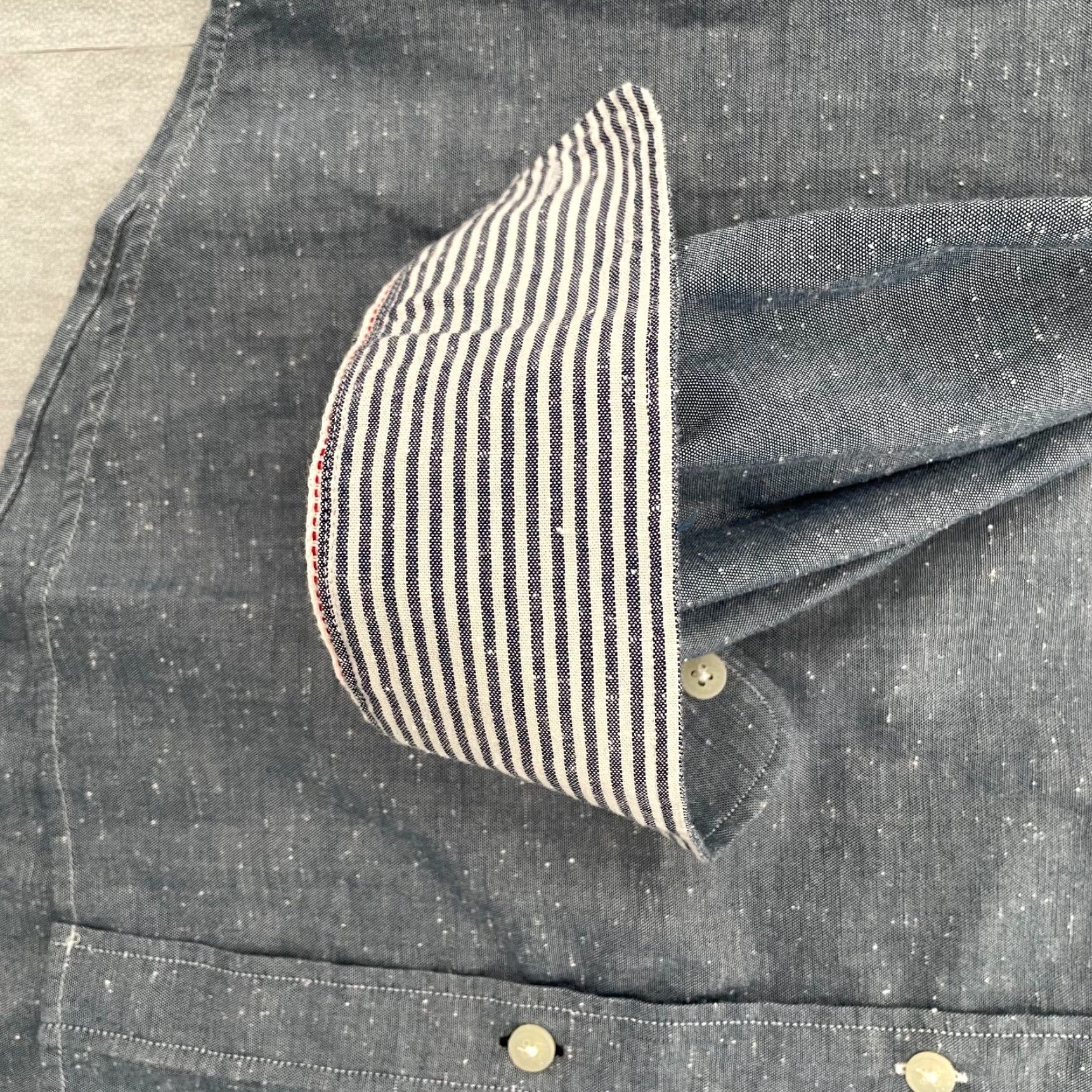 Vintage Chevignon Shirt Adult Large Blue Oxford Button-Down Long Sleeve L Size US L / EU 52-54 / 3 - 5 Thumbnail