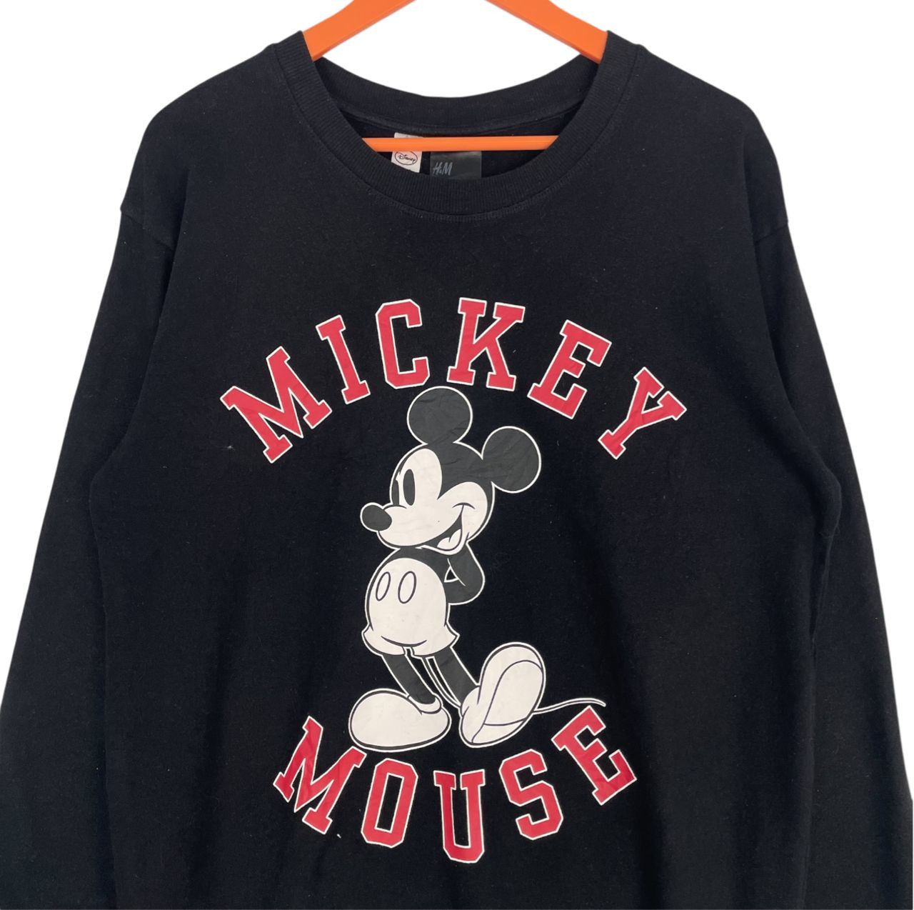 Mickey Mouse Authentic Japan Mickey Mouse Big Logo Long Sweatshirt Size M / US 6-8 / IT 42-44 - 4 Thumbnail