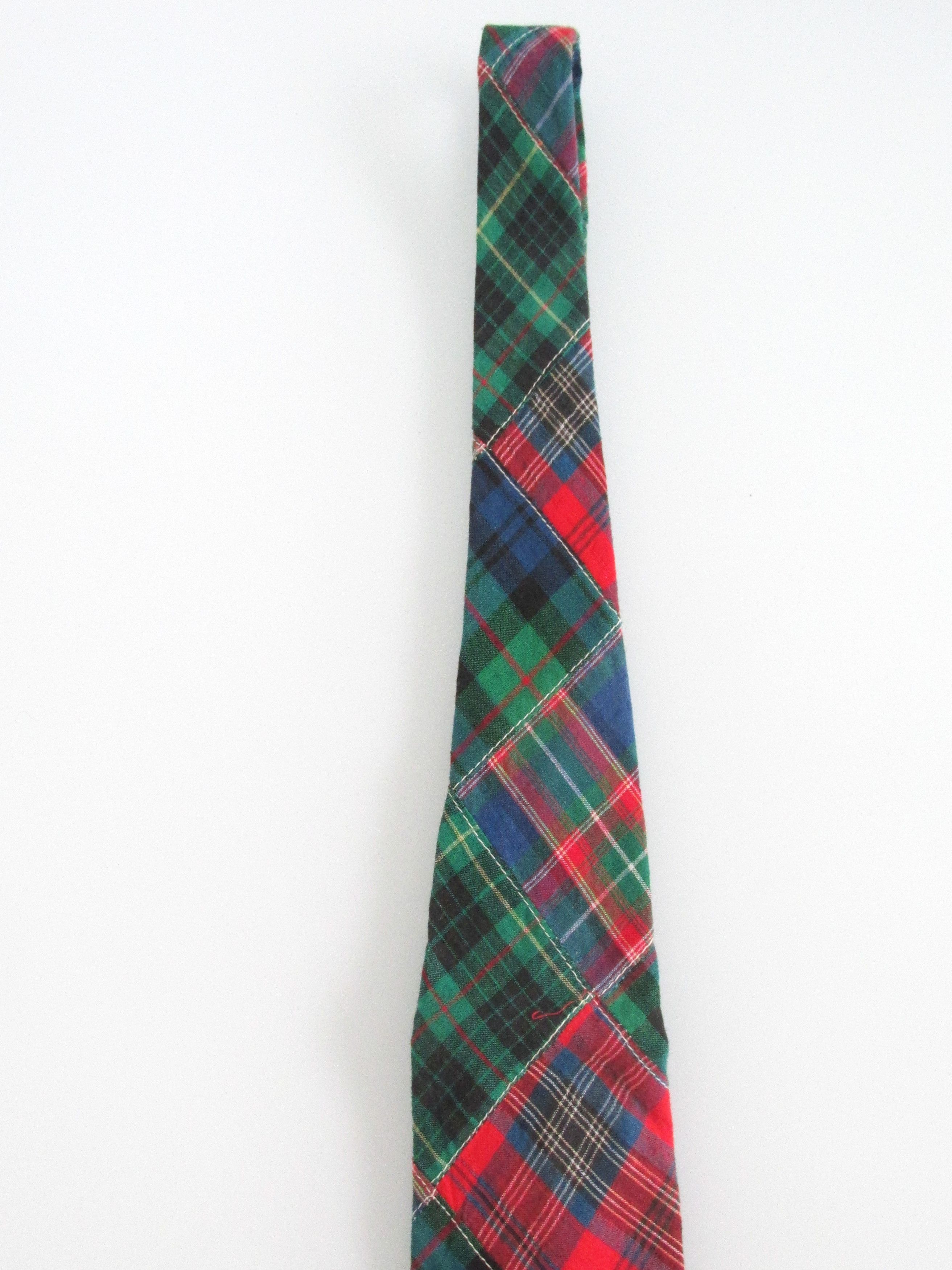 Other Tango by Max Raab Vintage Men's Cotton Plaid Ties Size ONE SIZE - 3 Thumbnail