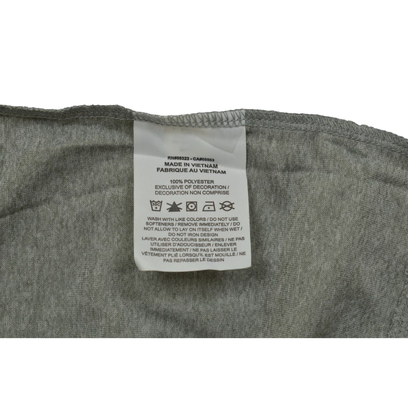 Nike Nike Dri-Fit Men's XXL Gray Heather Short Sleeve Performance Athletic T-Shirt Size US XXL / EU 58 / 5 - 8 Thumbnail