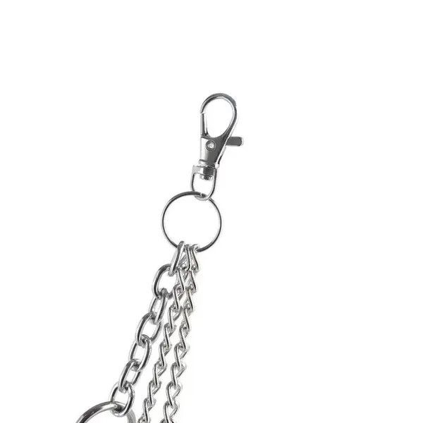 VIBE Harajuku Punk Metal Keychains Unisex Size ONE SIZE - 3 Thumbnail