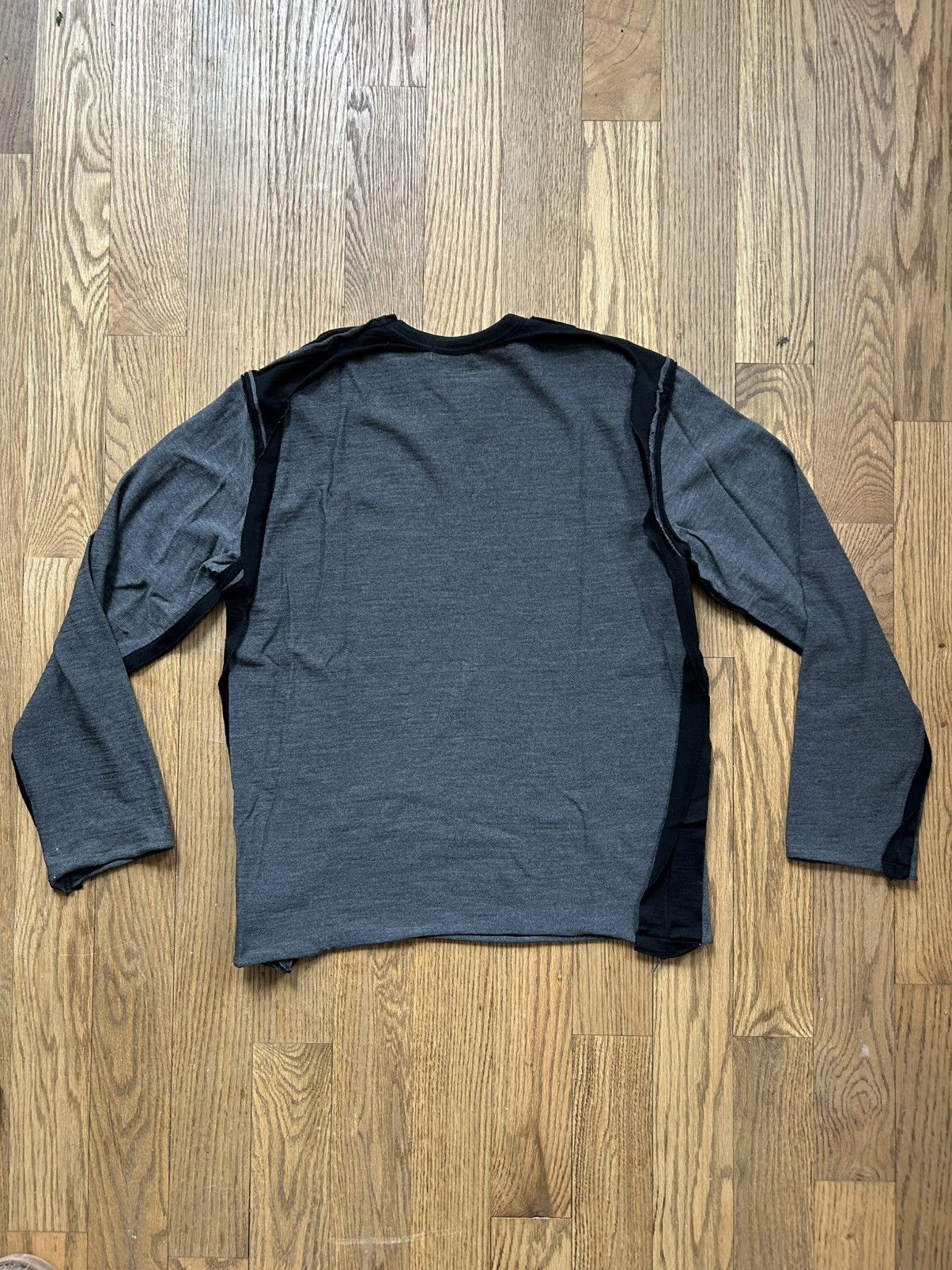 Comme des Garcons Homme Plus Wool Inside Out Sweater Size US M / EU 48-50 / 2 - 2 Thumbnail