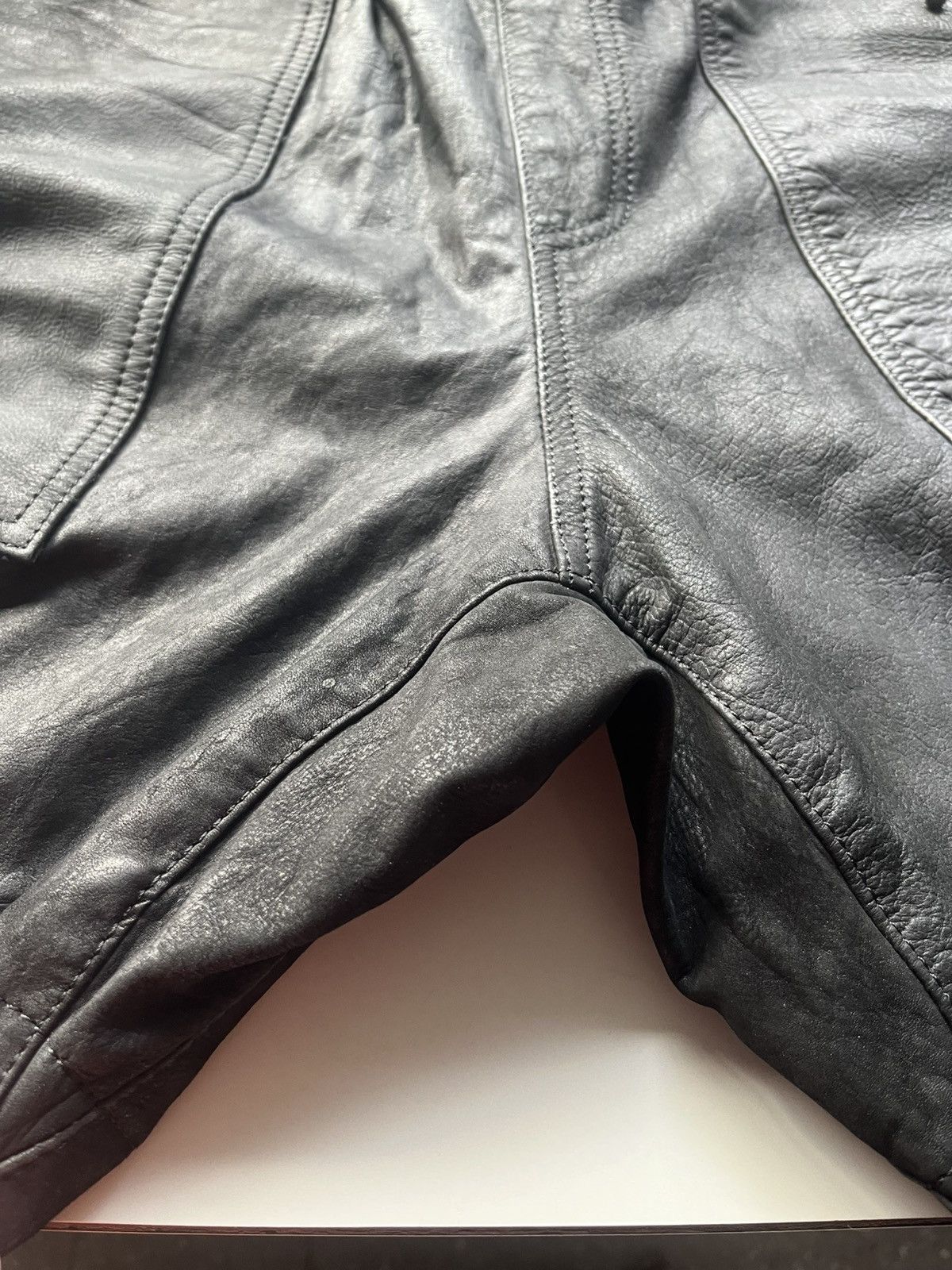 Zanerobe Zanerobe Gabe Leather Shorts Size 32 mens Rare!!! Size US 32 / EU 48 - 8 Thumbnail