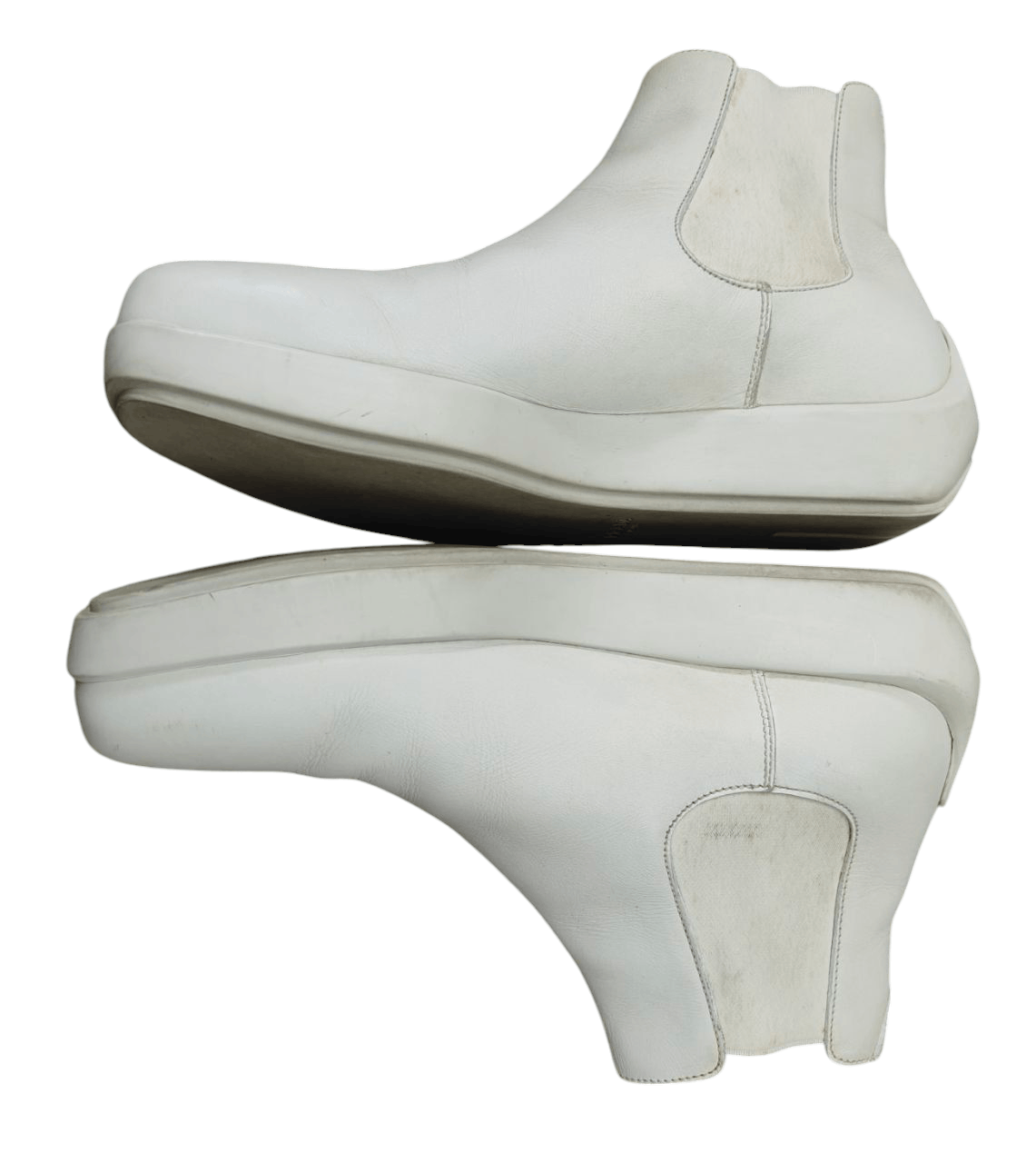 Prada Prada Leather Boots Size US 6.5 / EU 39-40 - 6 Thumbnail