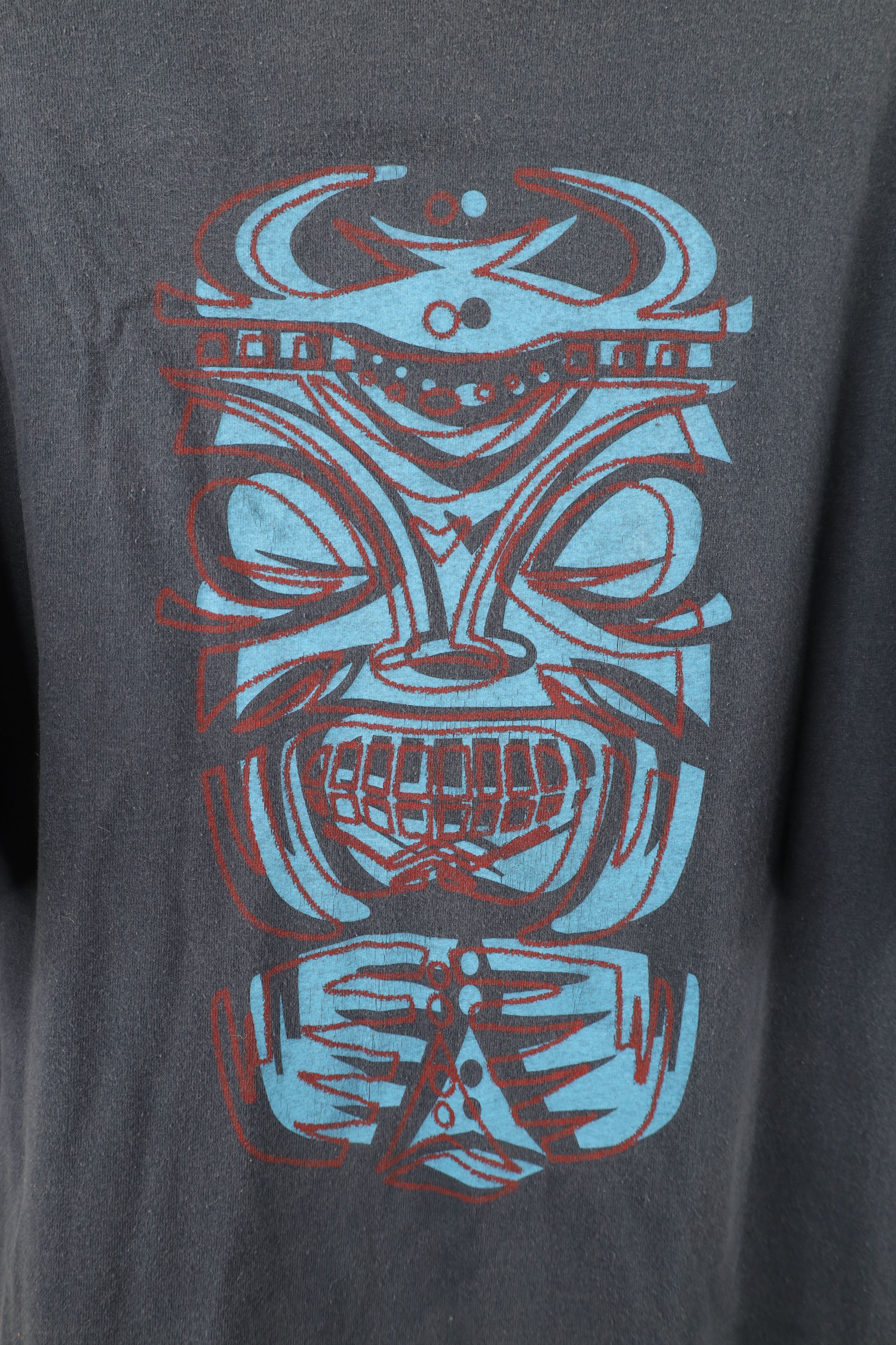 Gap Vintage Gap Monster Face Short Sleeve T-Shirt Blue Cotton Size US XL / EU 56 / 4 - 4 Thumbnail
