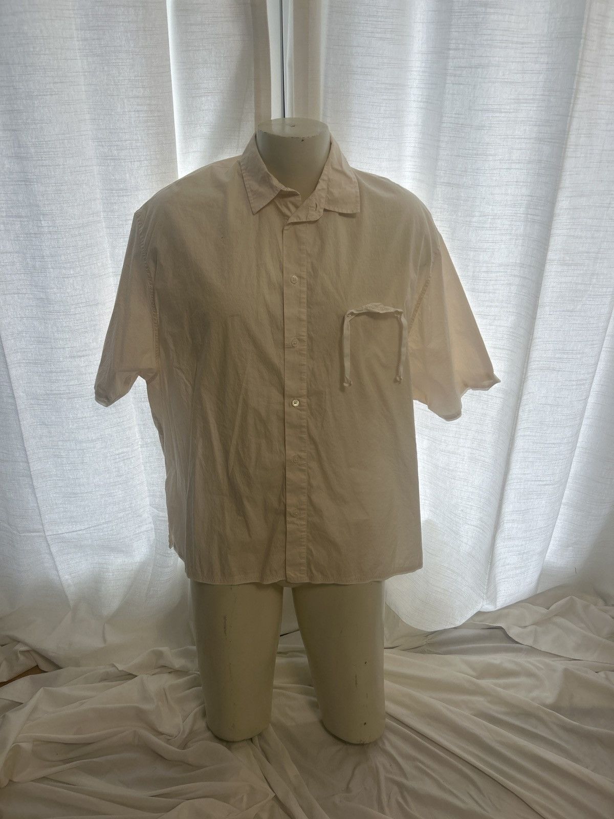 Jacquemus Jacquemus Off white button up Size US XL / EU 56 / 4 - 1 Thumbnail