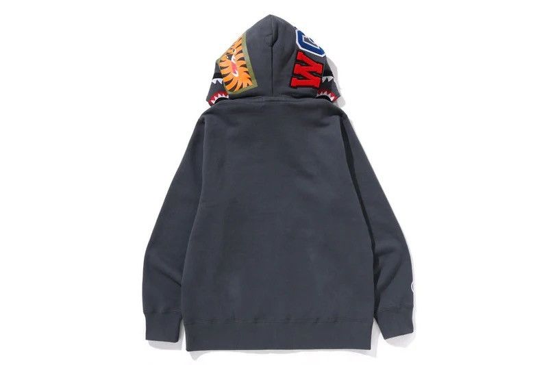 Bape Bape Shark Zip Hoodie Size ONE SIZE - 4 Thumbnail